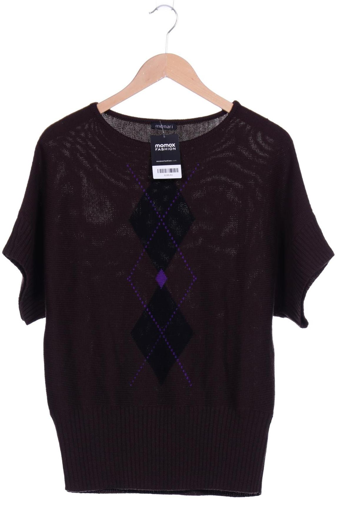 

monari Damen Pullover, braun, Gr. 42