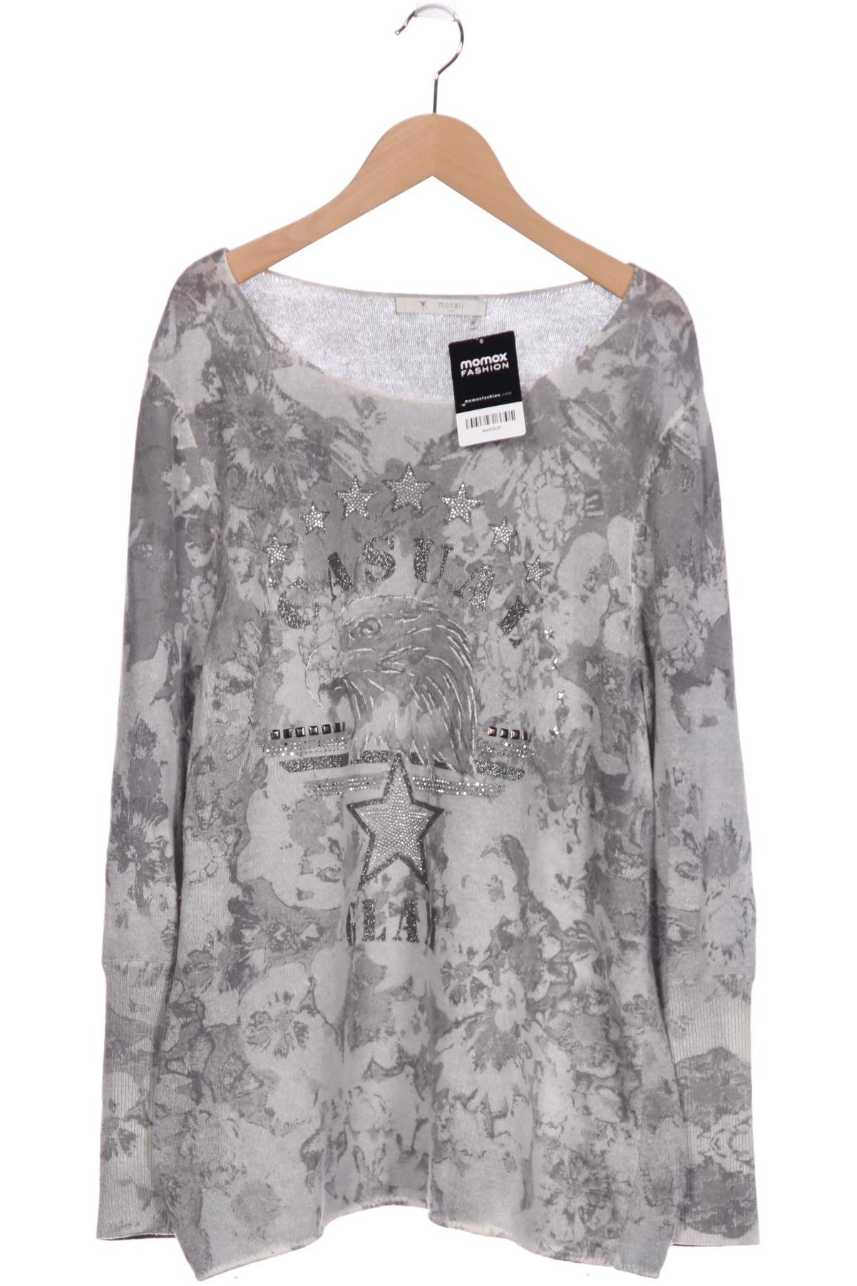 

monari Damen Pullover, grau, Gr. 42