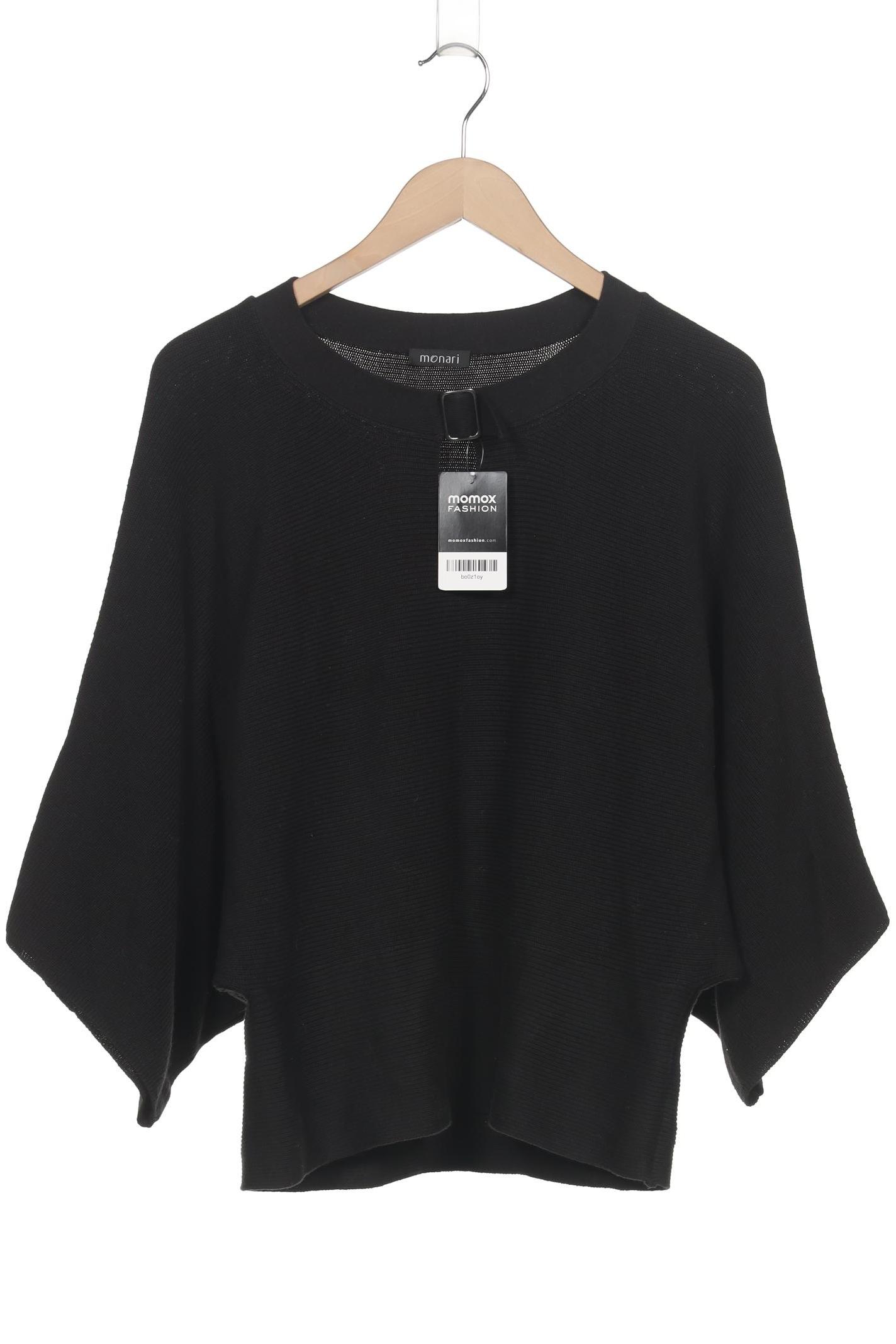

monari Damen Pullover, schwarz, Gr. 40