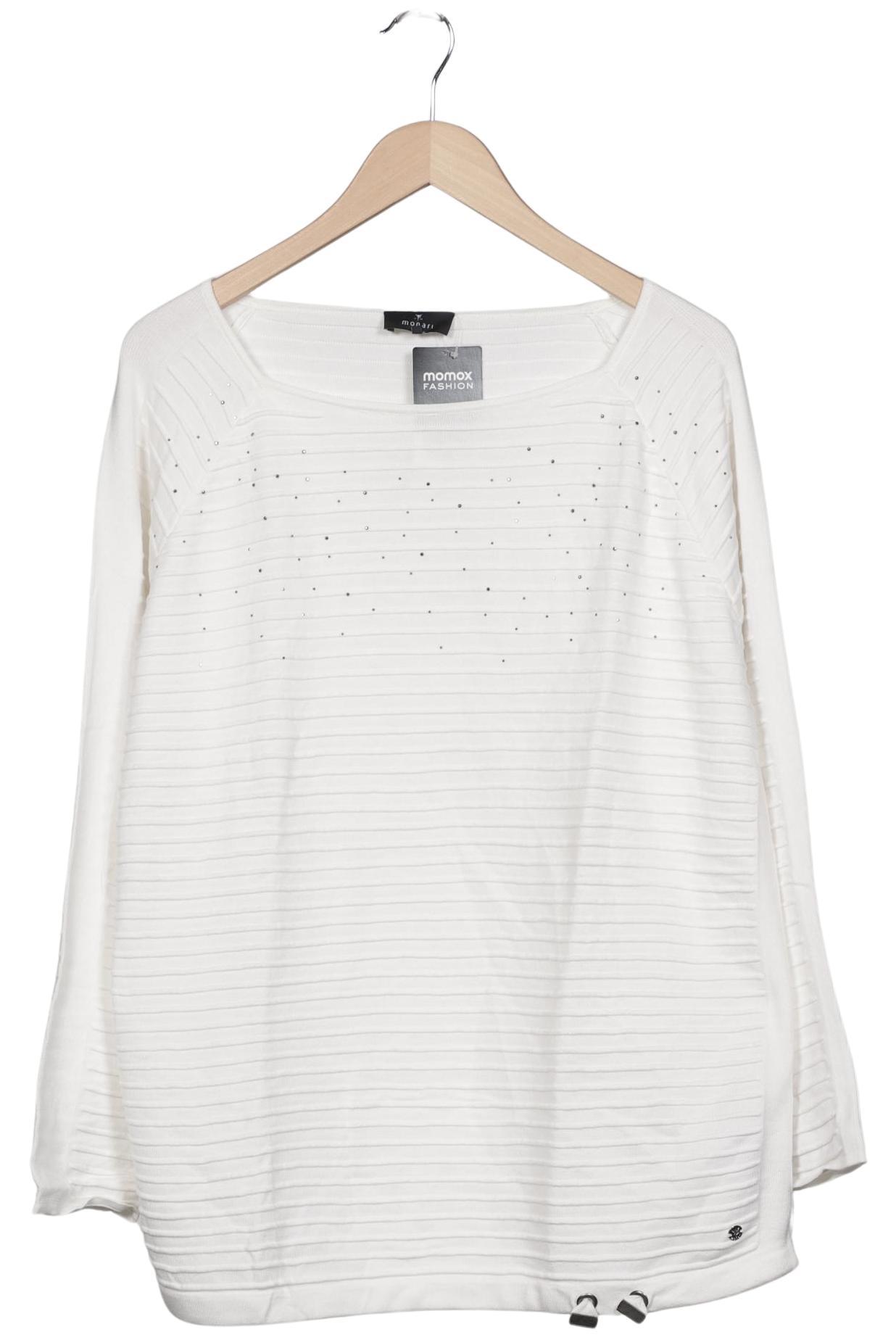

monari Damen Pullover, weiß, Gr. 44
