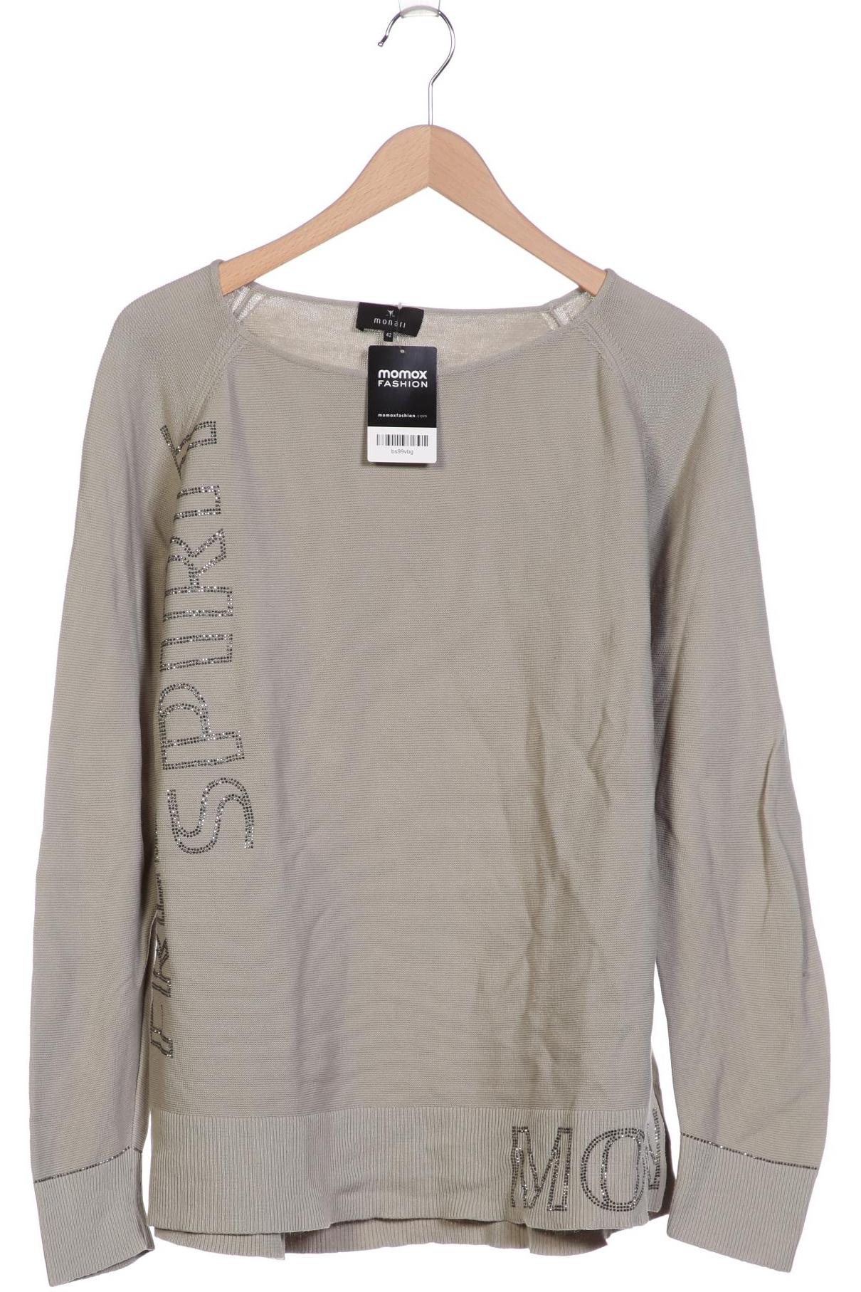 

monari Damen Pullover, grau, Gr. 42