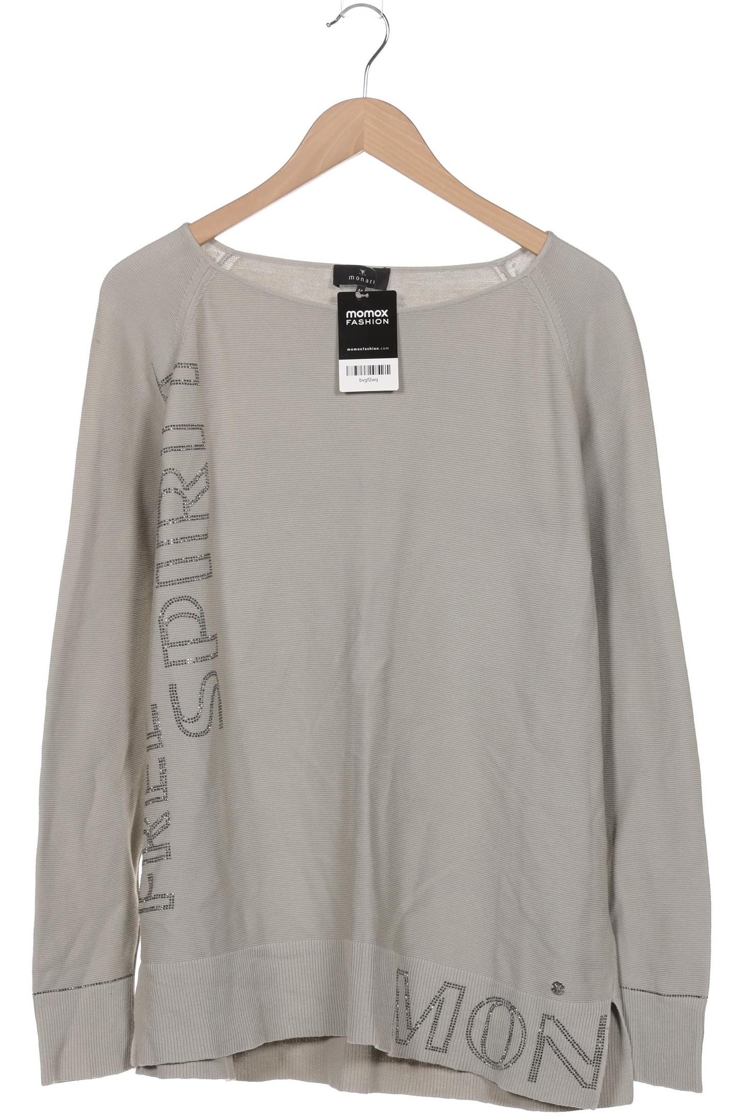 

monari Damen Pullover, grau, Gr. 44