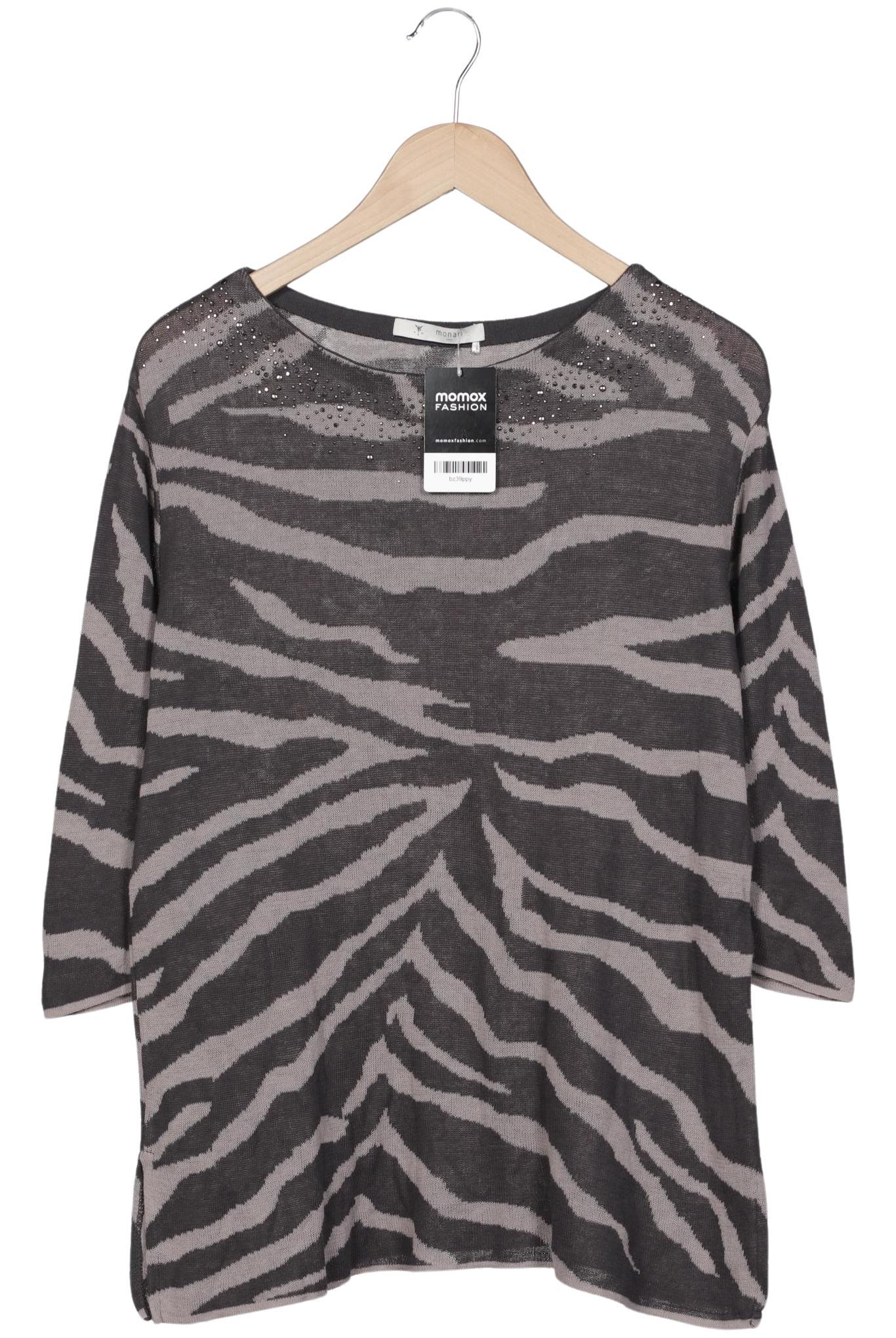 

monari Damen Pullover, grau, Gr. 42