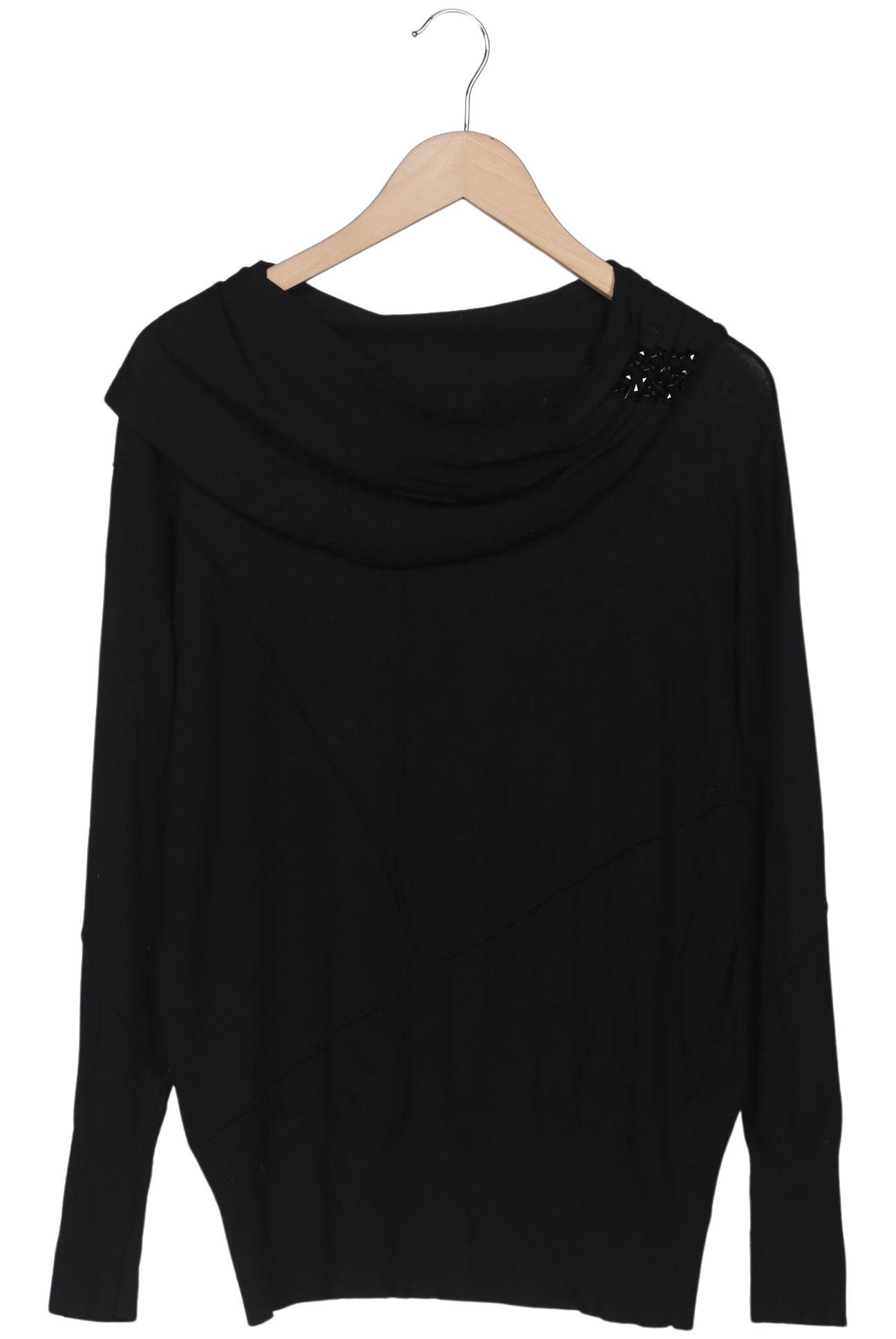 

monari Damen Pullover, schwarz, Gr. 44