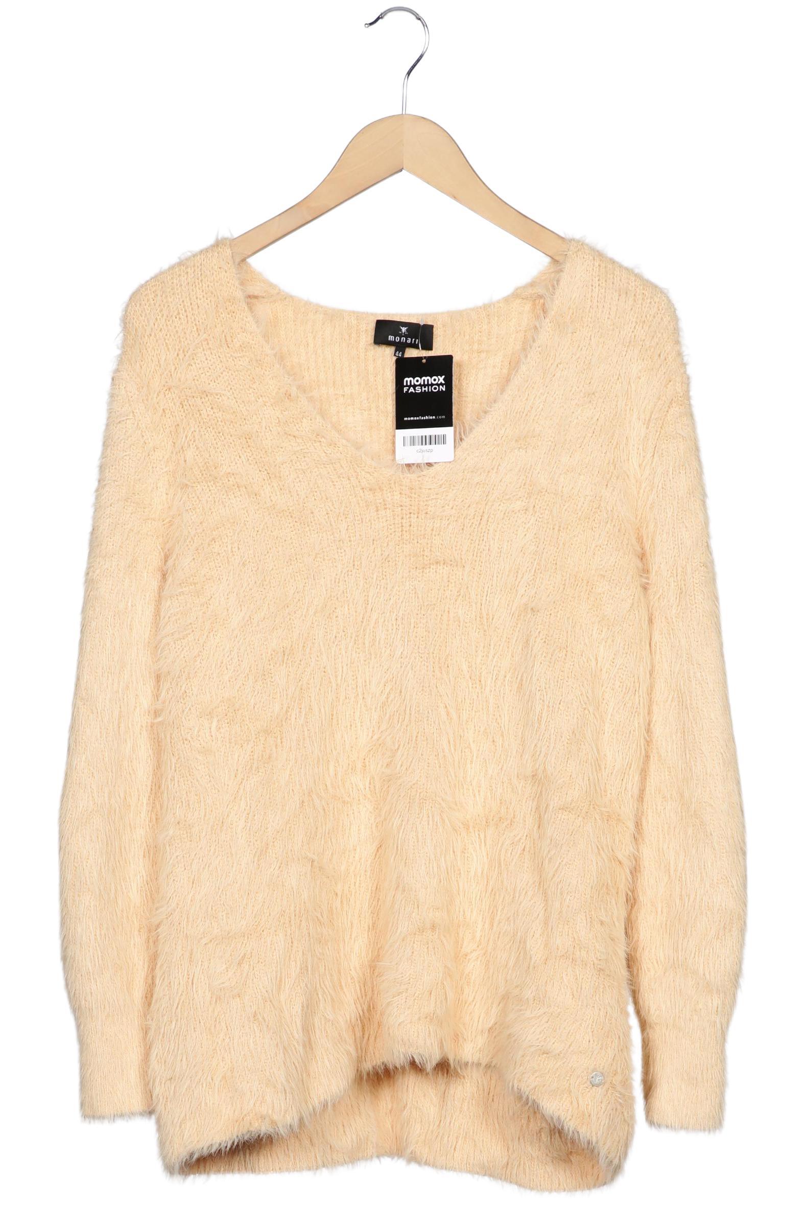

monari Damen Pullover, beige, Gr. 44