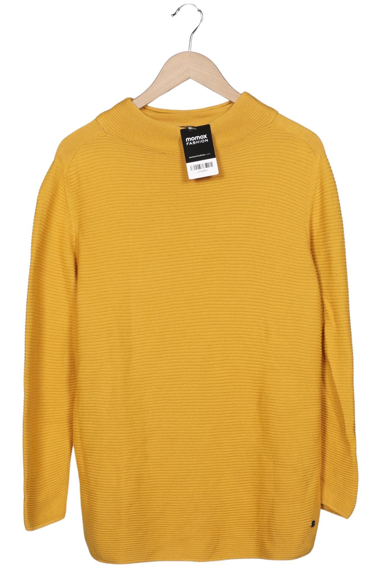 

monari Damen Pullover, gelb, Gr. 42