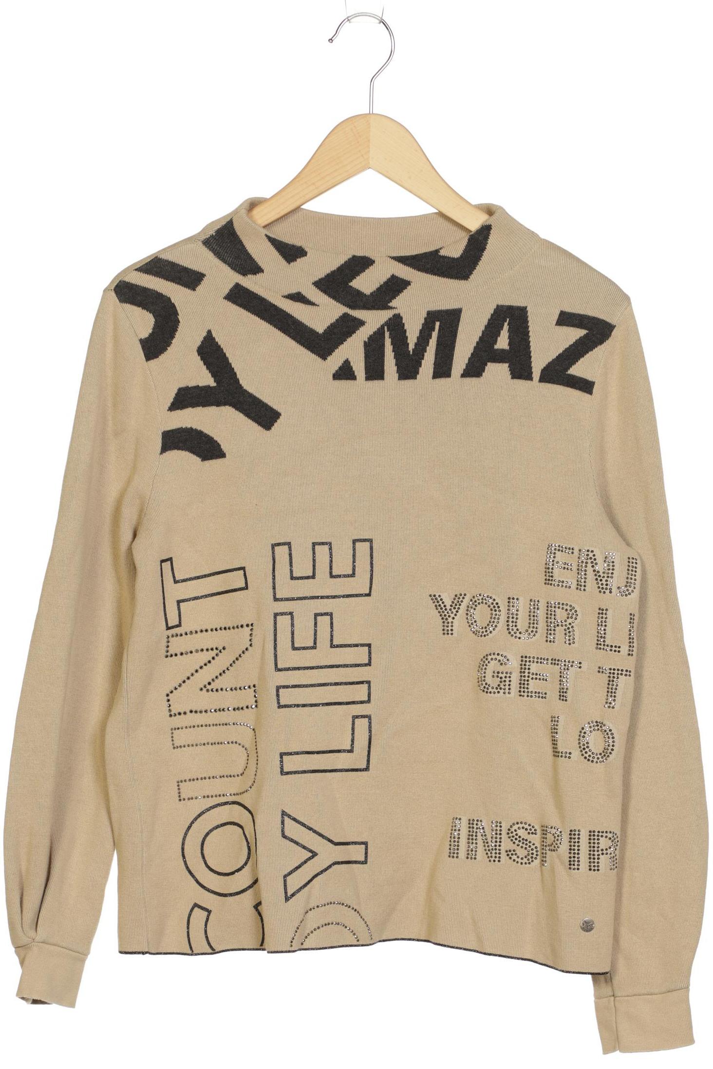 

monari Damen Pullover, braun, Gr. 38