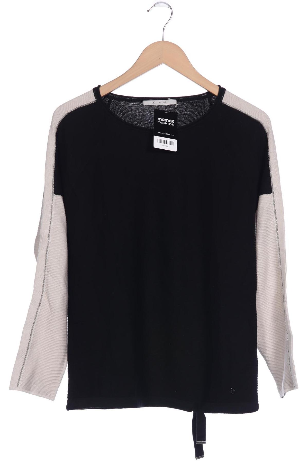 

monari Damen Pullover, schwarz, Gr. 36