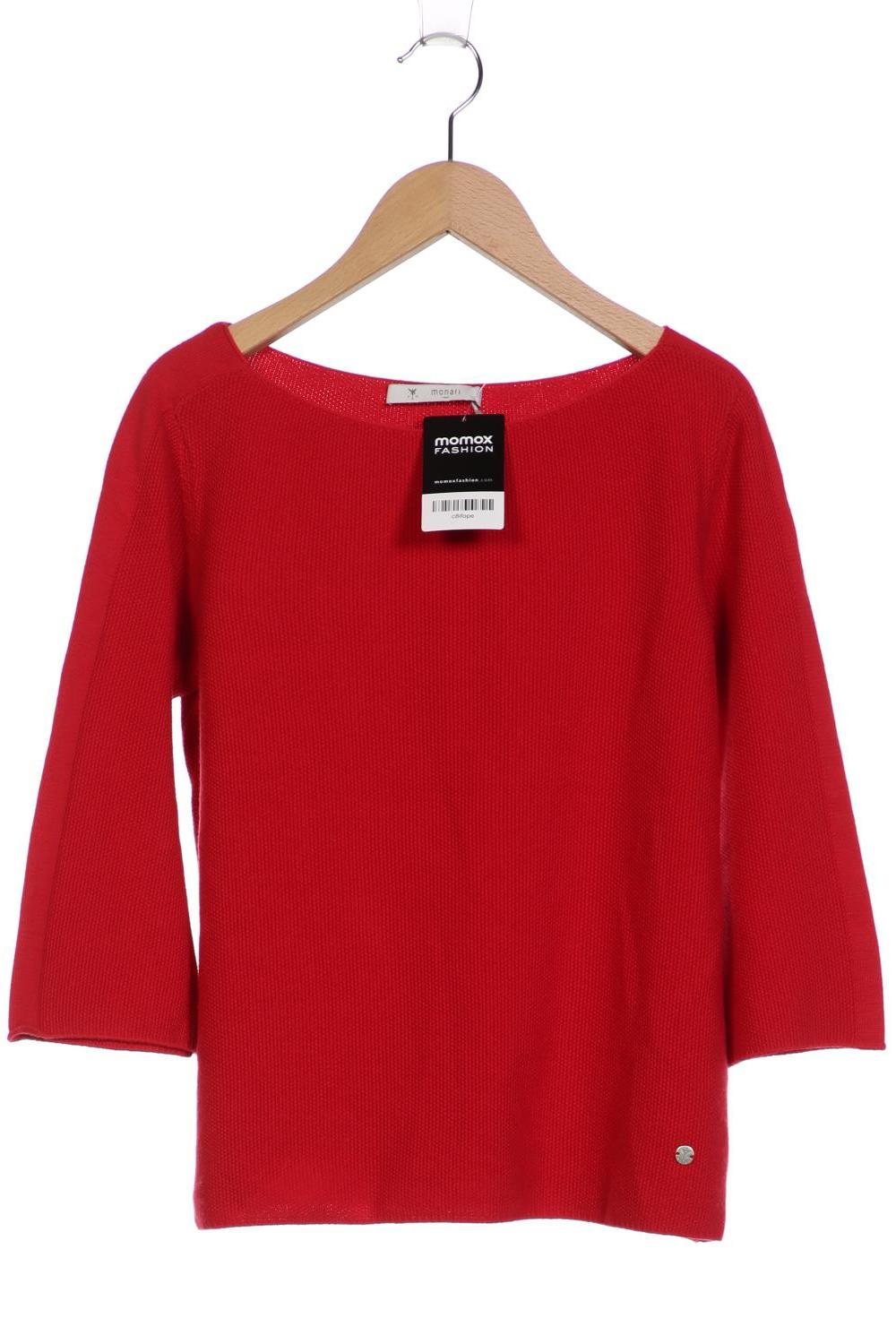 

monari Damen Pullover, rot, Gr. 36