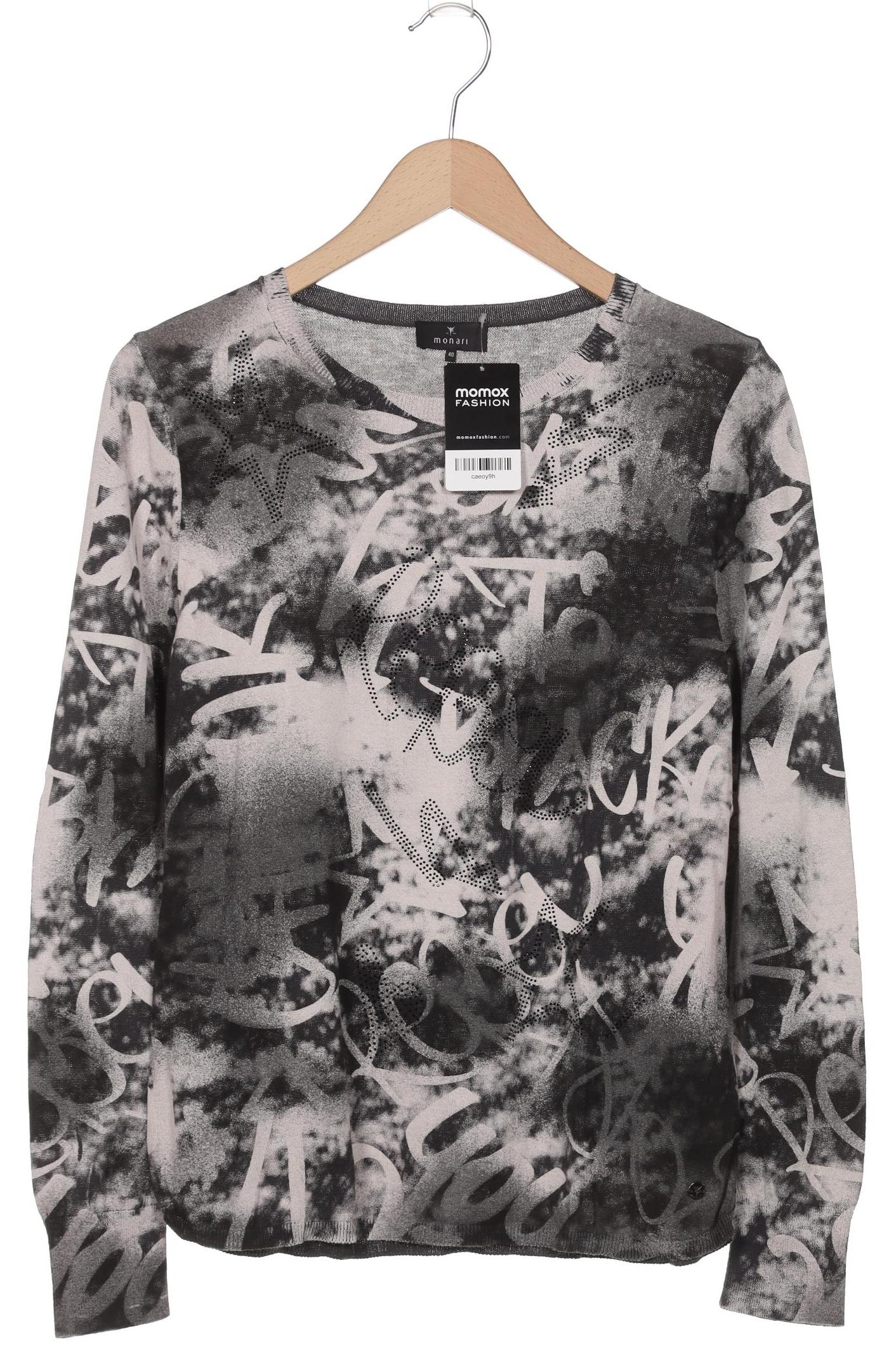 

monari Damen Pullover, grau, Gr. 40