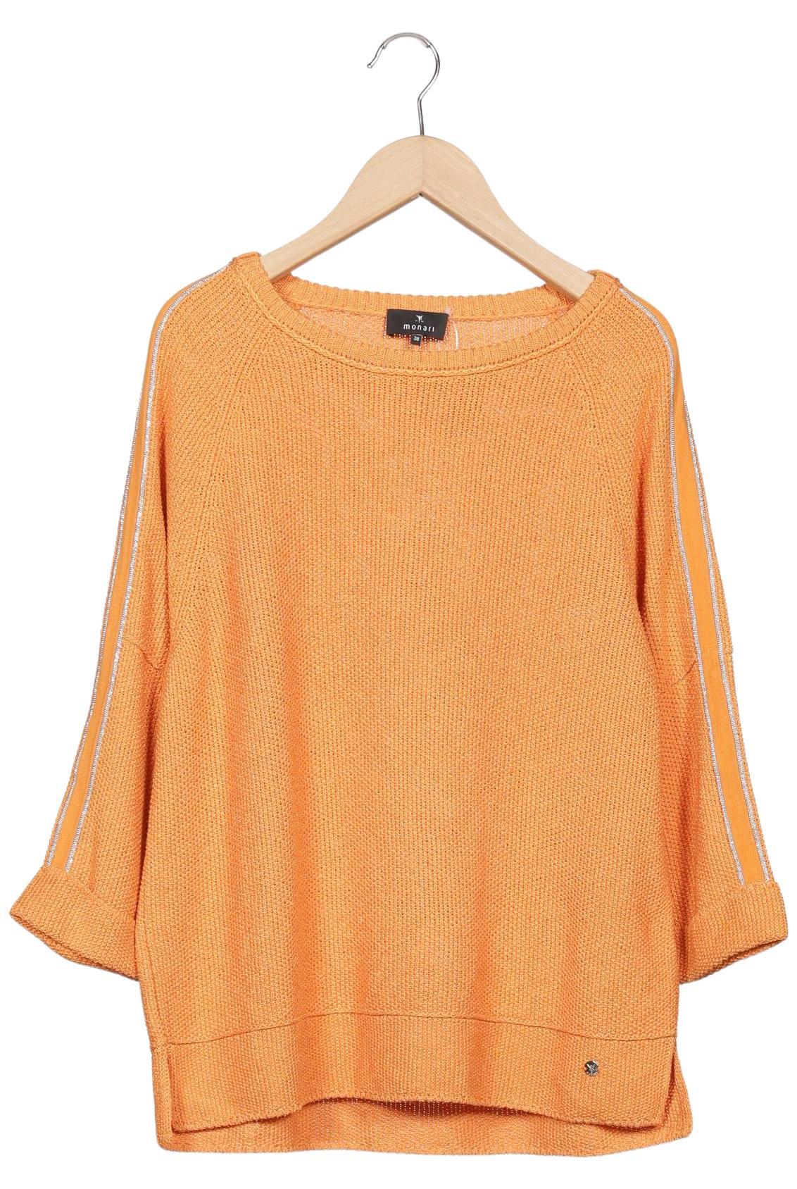 

monari Damen Pullover, orange, Gr. 38