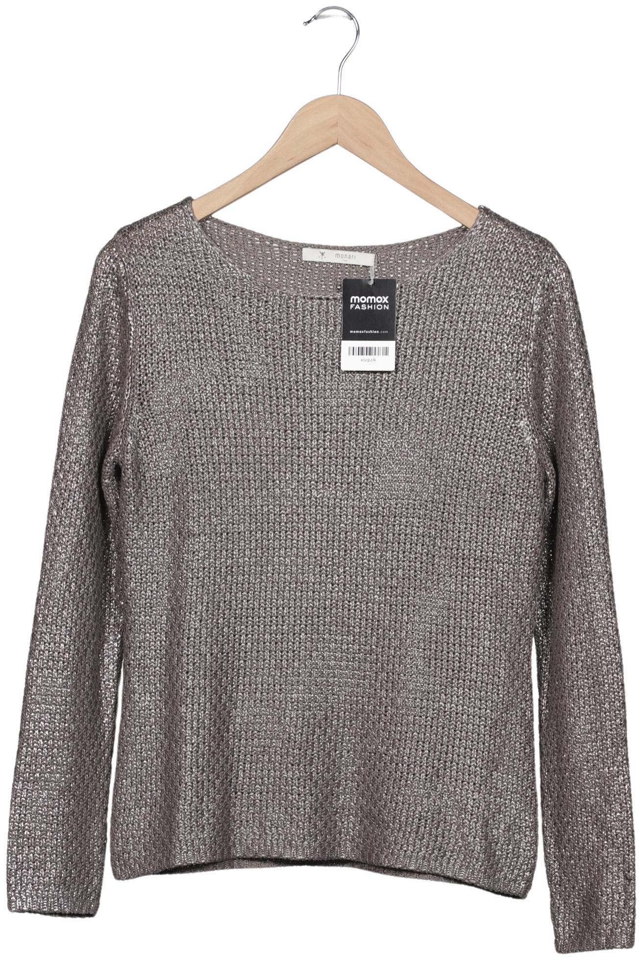 

monari Damen Pullover, grau, Gr. 38