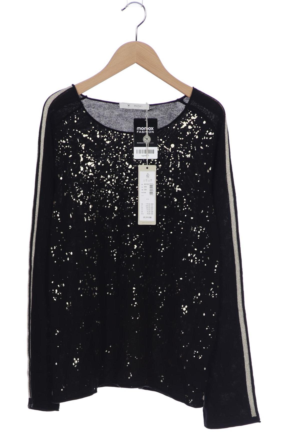 

monari Damen Pullover, schwarz, Gr. 42