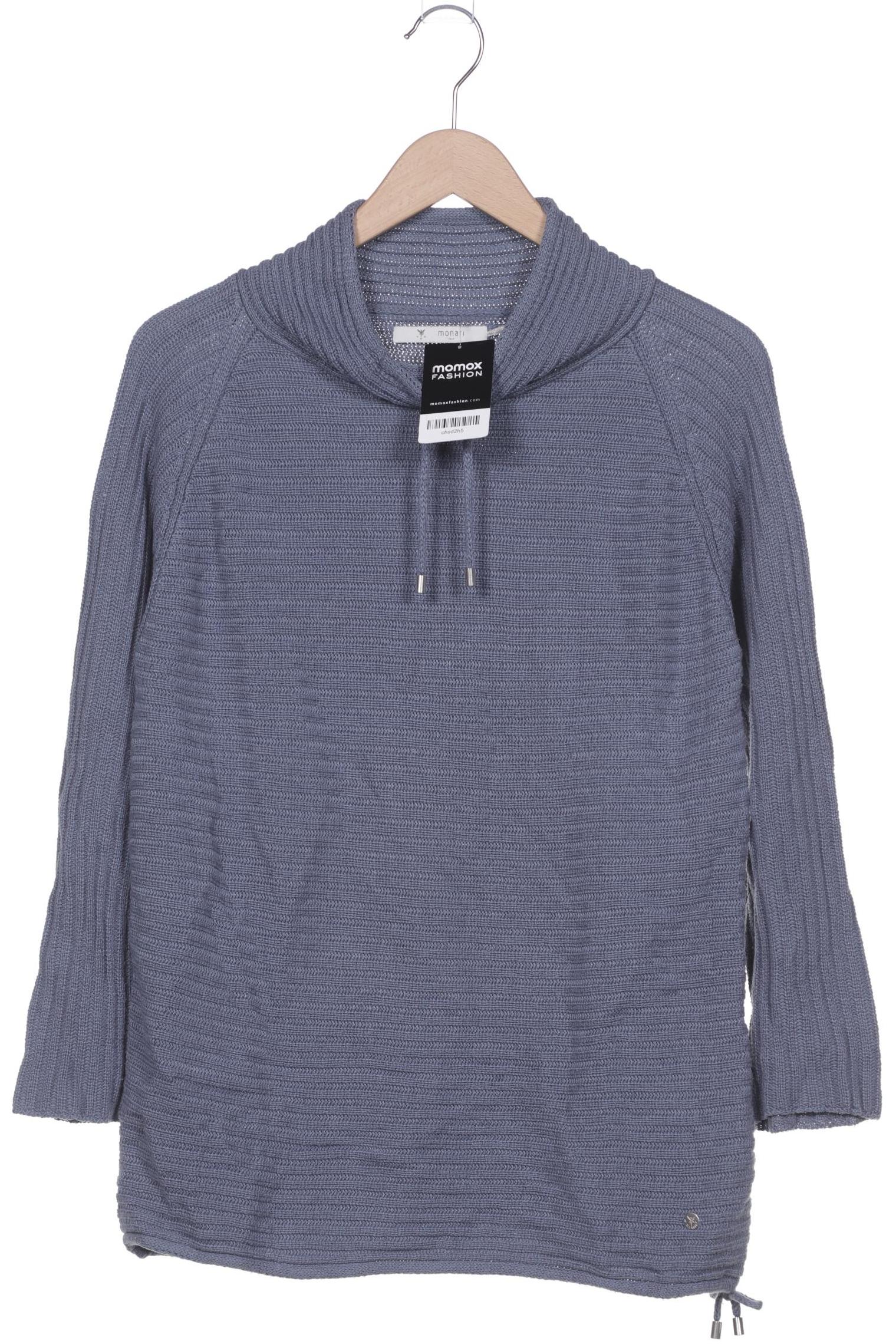 

monari Damen Pullover, grau, Gr. 38