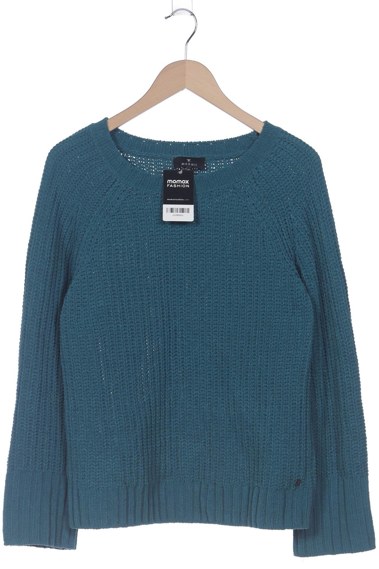 

monari Damen Pullover, türkis, Gr. 40