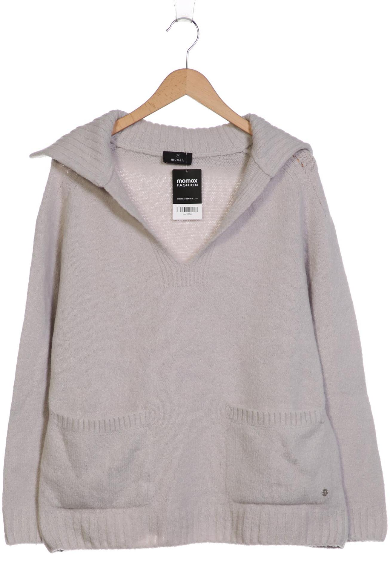 

monari Damen Pullover, grau, Gr. 44