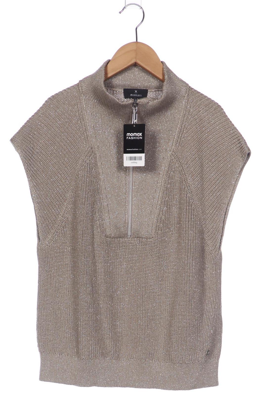 

monari Damen Pullover, braun, Gr. 38