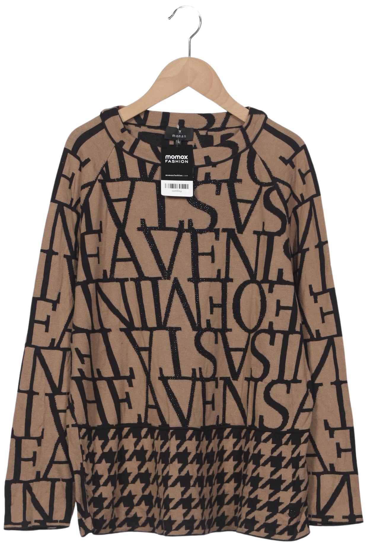 

monari Damen Pullover, braun, Gr. 42