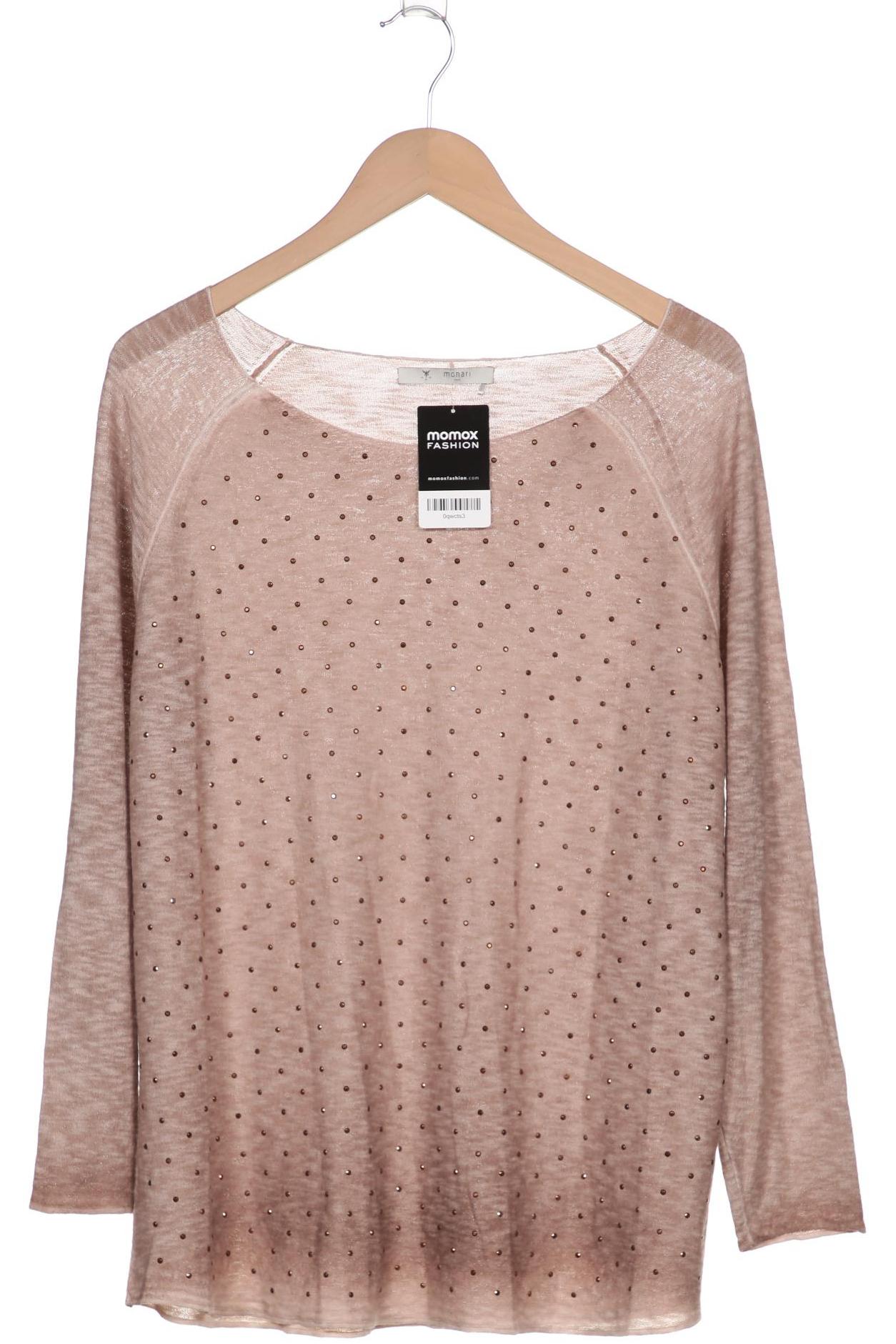 

monari Damen Pullover, braun, Gr. 44
