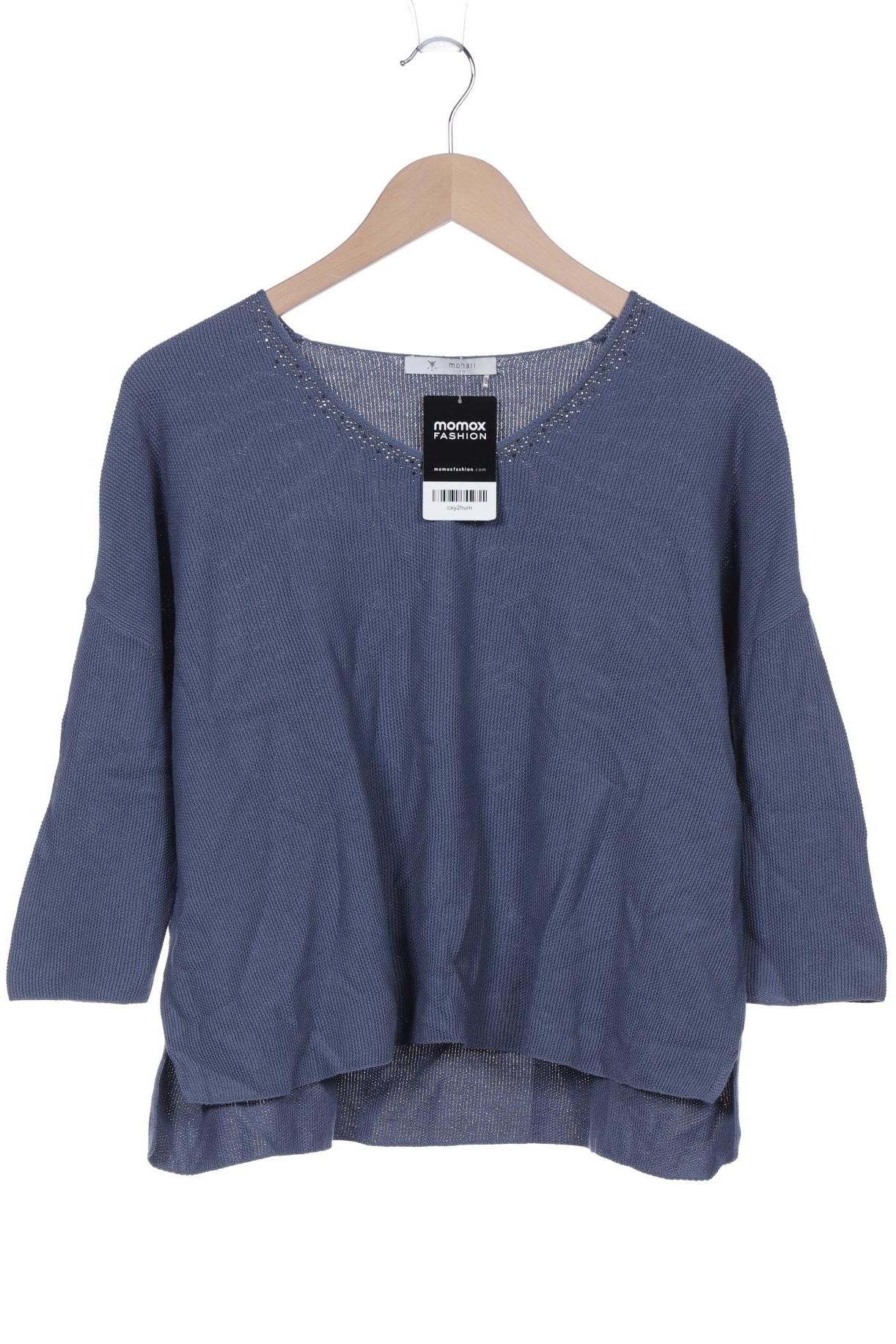 

monari Damen Pullover, blau, Gr. 36