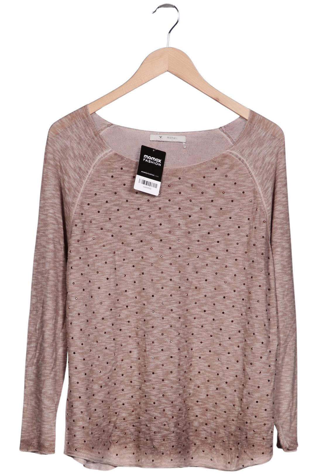 

monari Damen Pullover, beige, Gr. 42