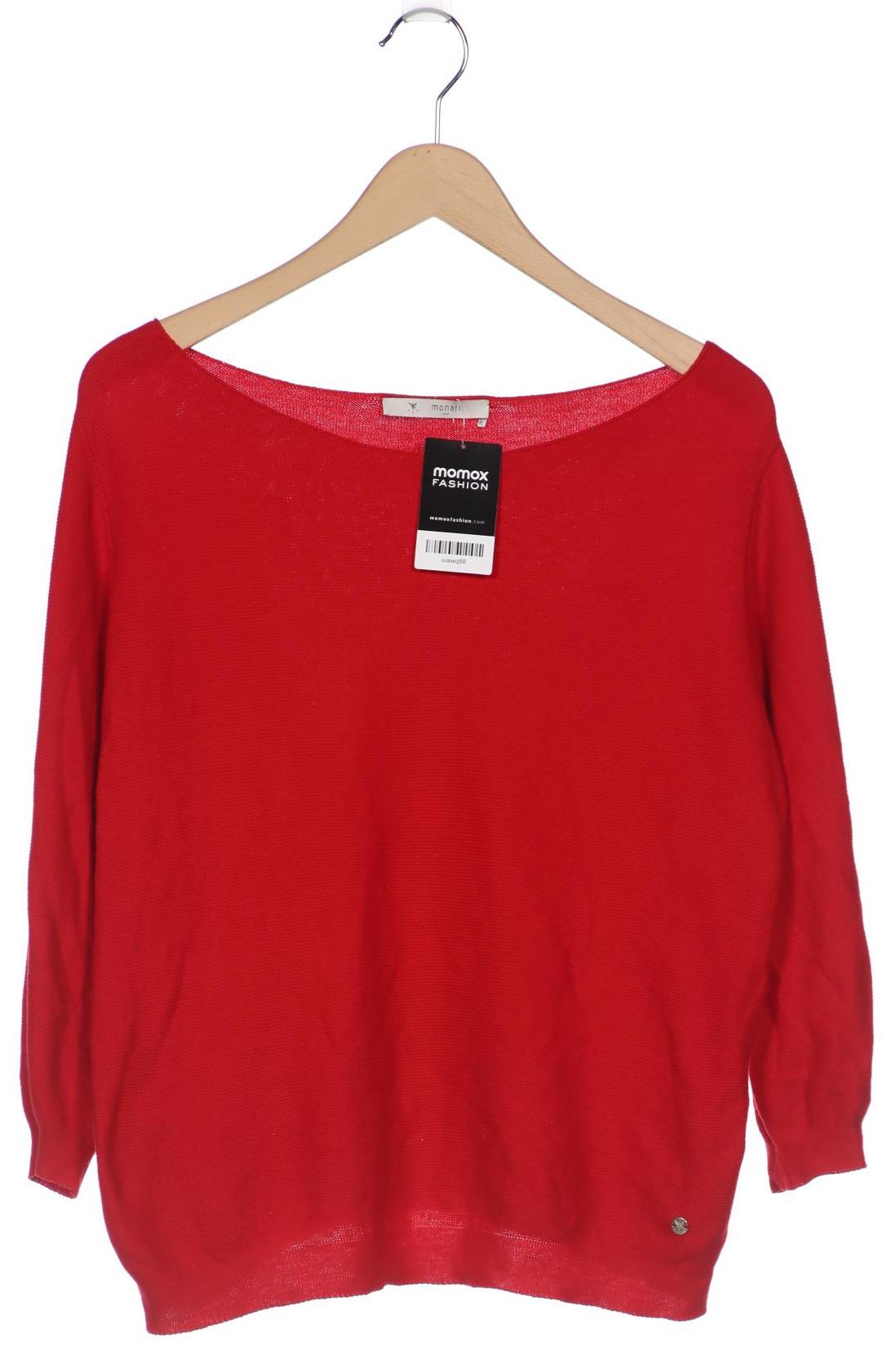 

monari Damen Pullover, rot, Gr. 38