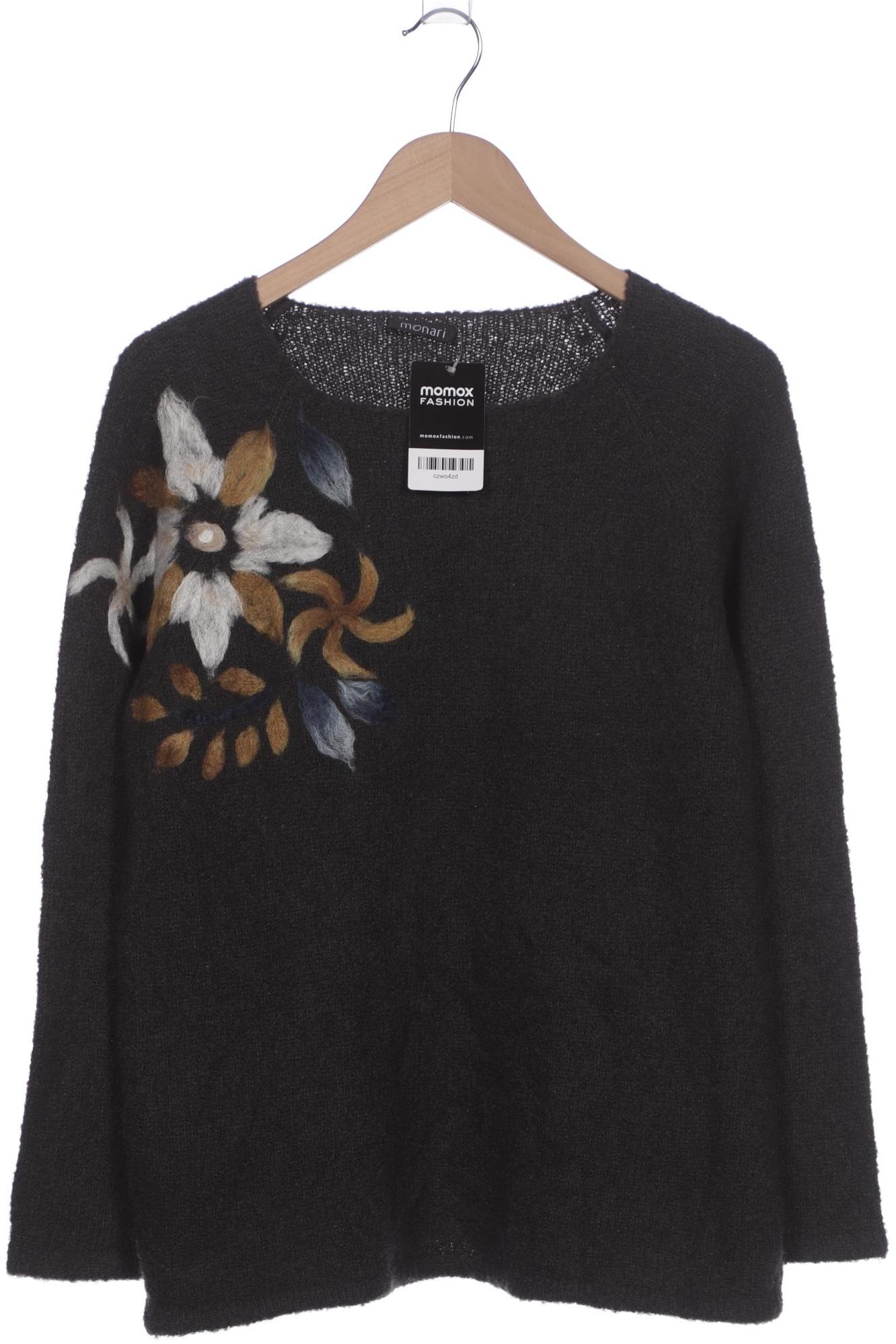 

monari Damen Pullover, grau, Gr. 46