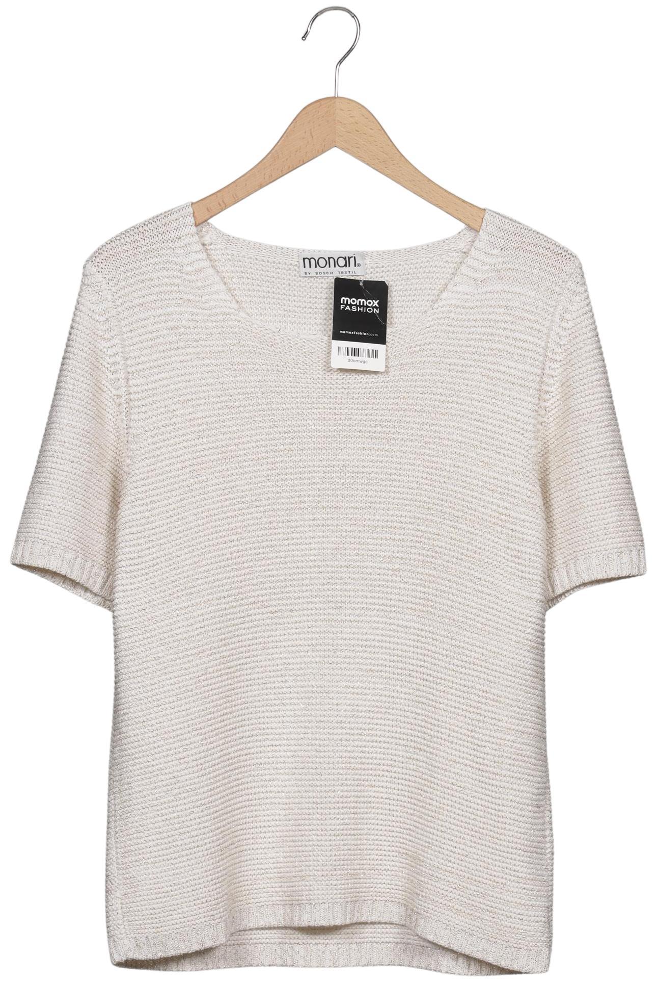 

monari Damen Pullover, cremeweiß, Gr. 40