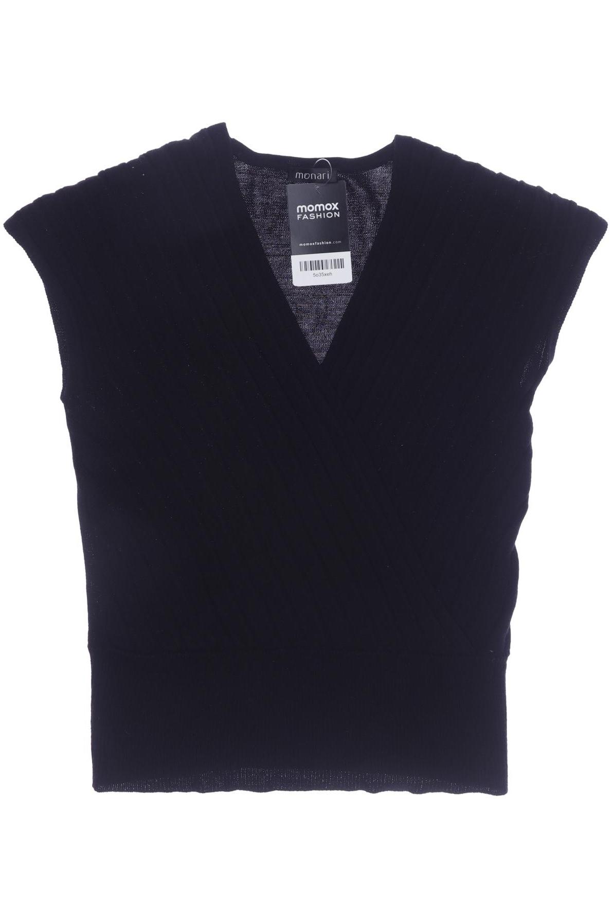 

monari Damen Pullover, schwarz, Gr. 36