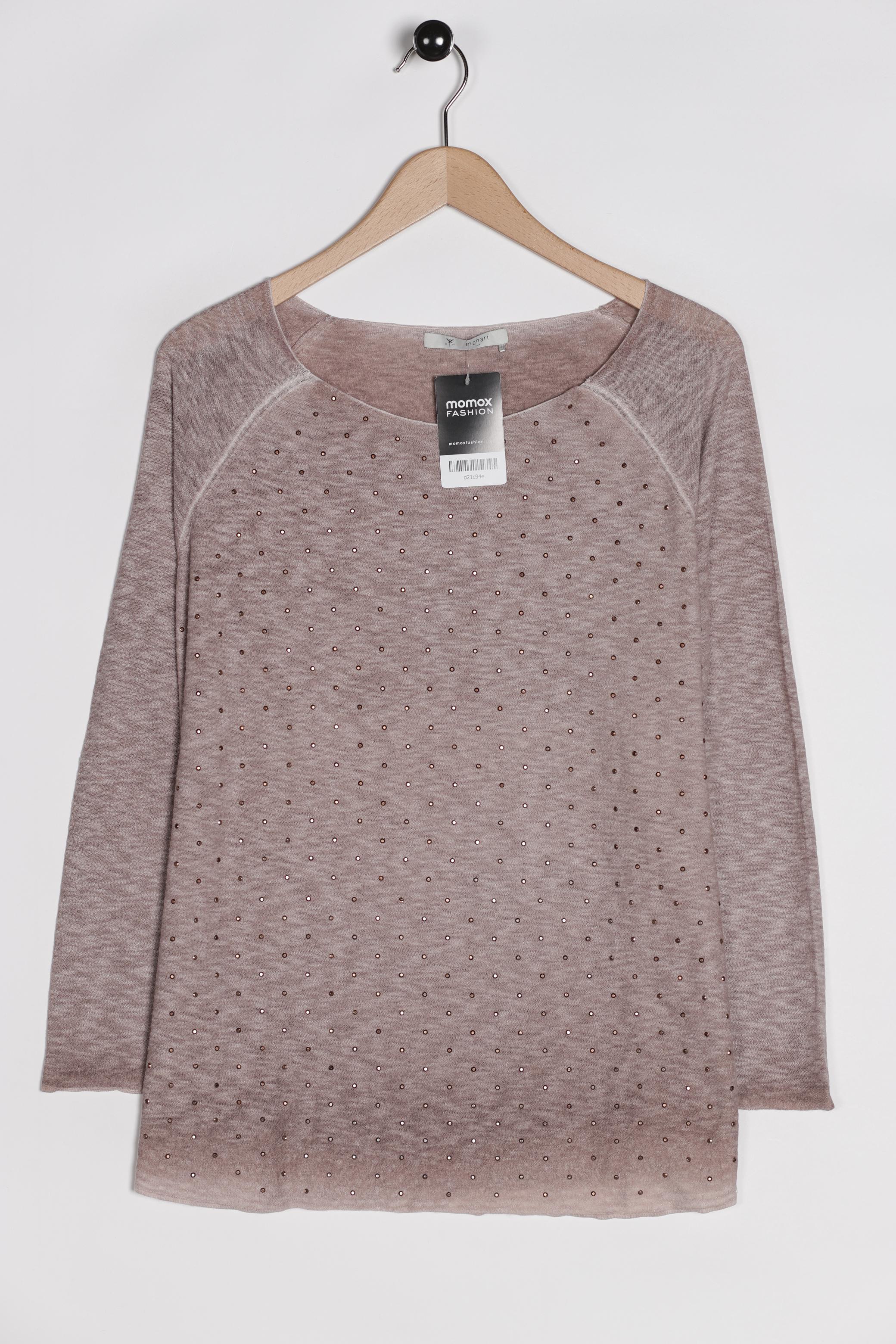 

monari Damen Pullover, beige, Gr. 42