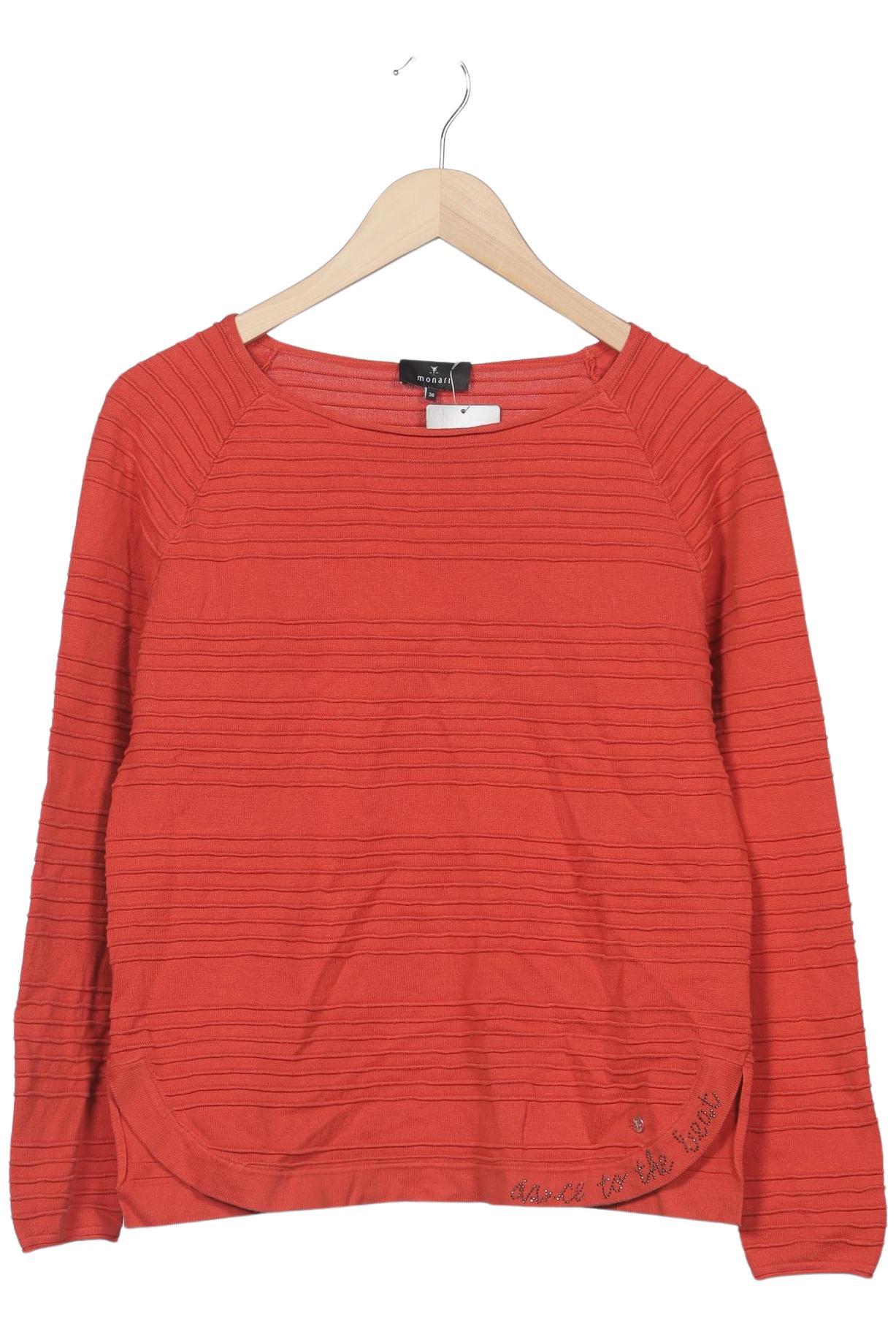 

monari Damen Pullover, rot, Gr. 36
