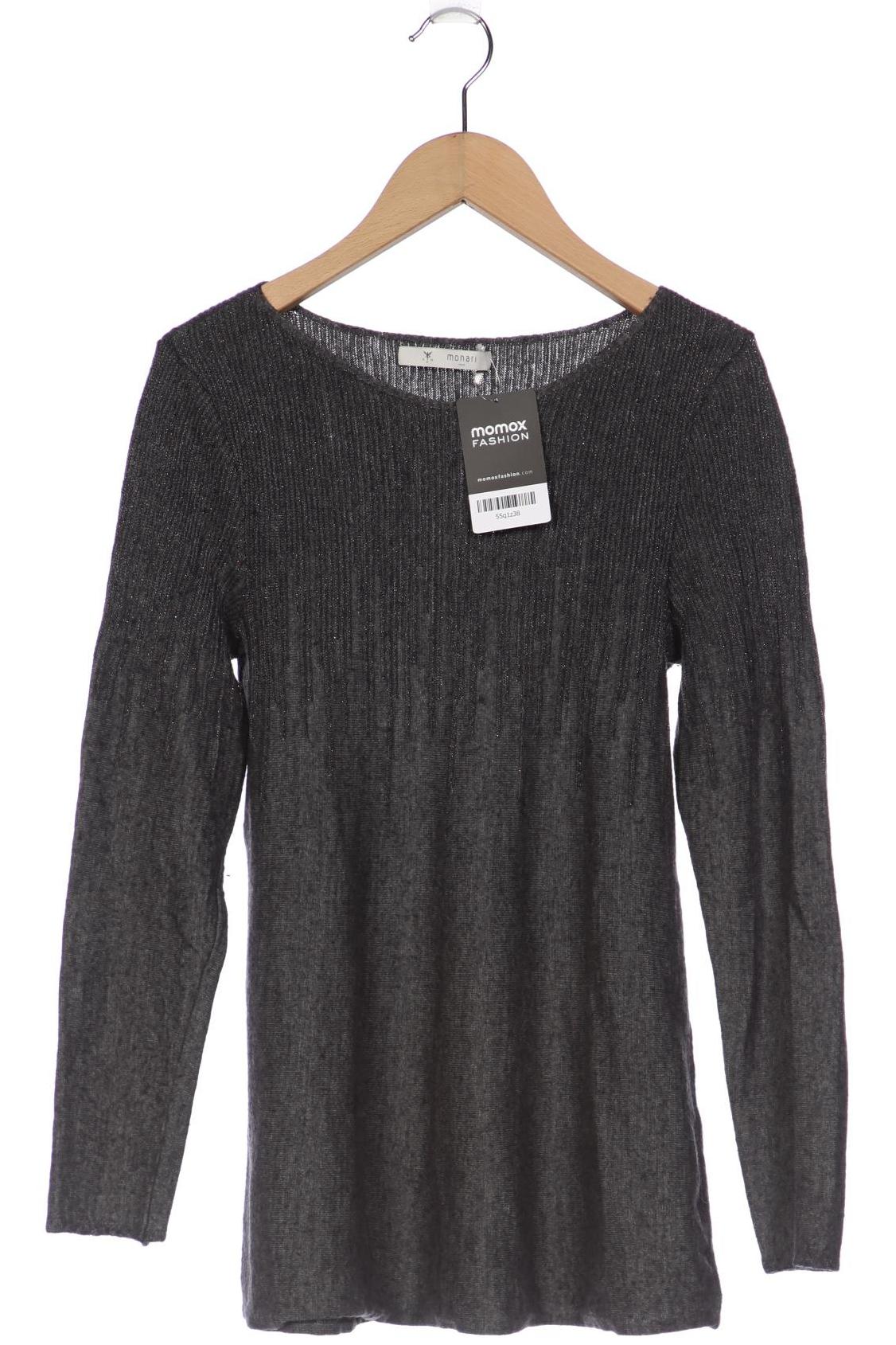 

monari Damen Pullover, grau, Gr. 34