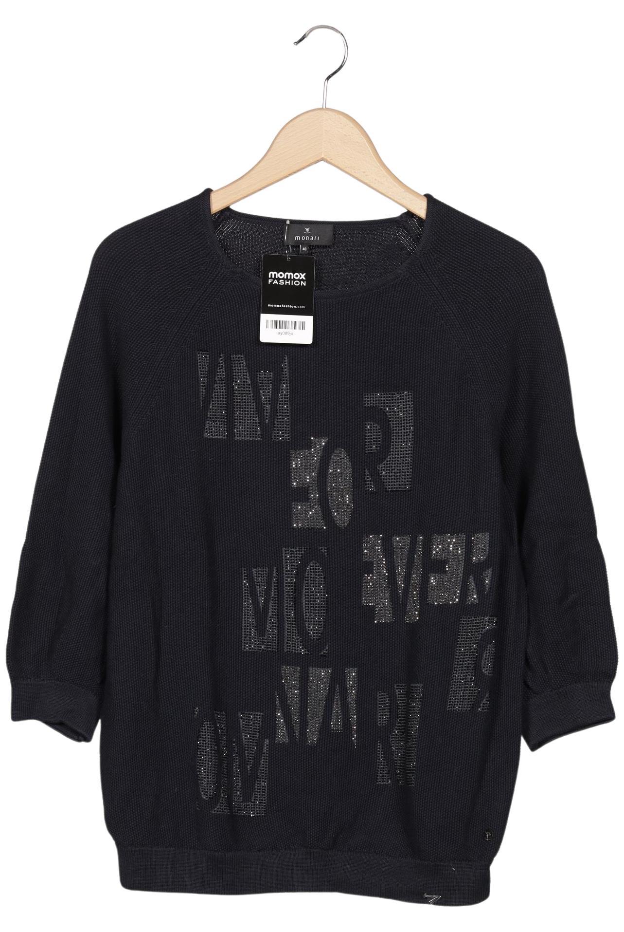 

monari Damen Pullover, marineblau, Gr. 40