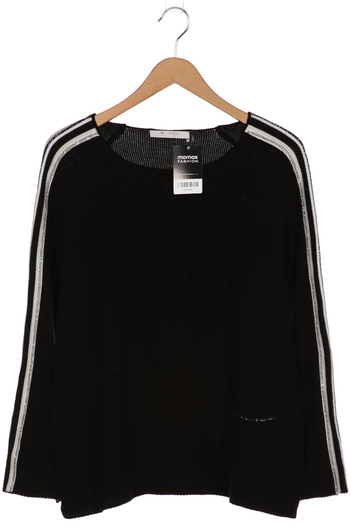 

monari Damen Pullover, schwarz, Gr. 44