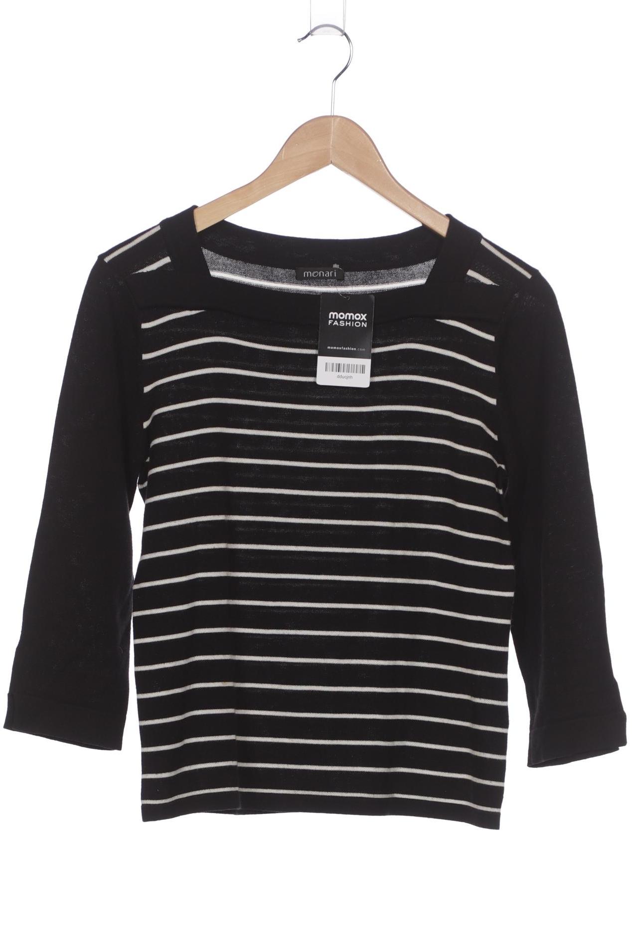 

monari Damen Pullover, schwarz, Gr. 38
