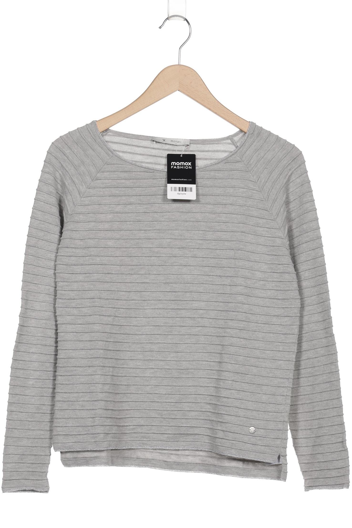 

monari Damen Pullover, grau, Gr. 38