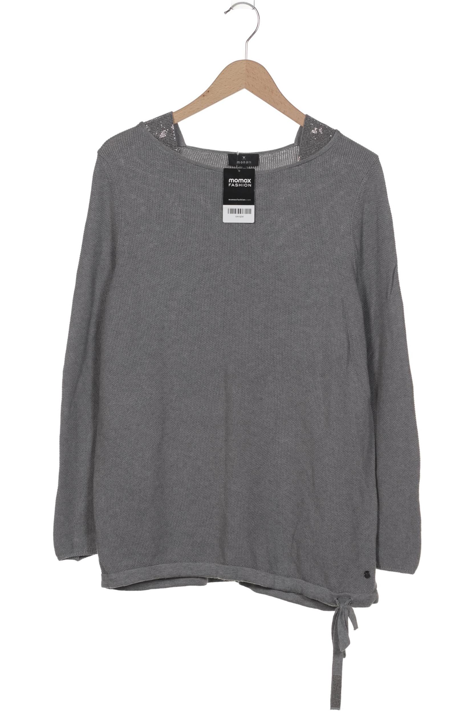 

monari Damen Pullover, grau, Gr. 44