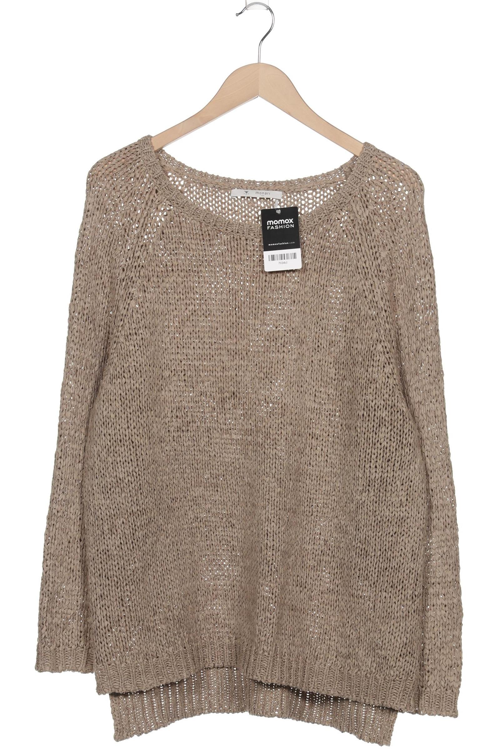 

monari Damen Pullover, braun, Gr. 48