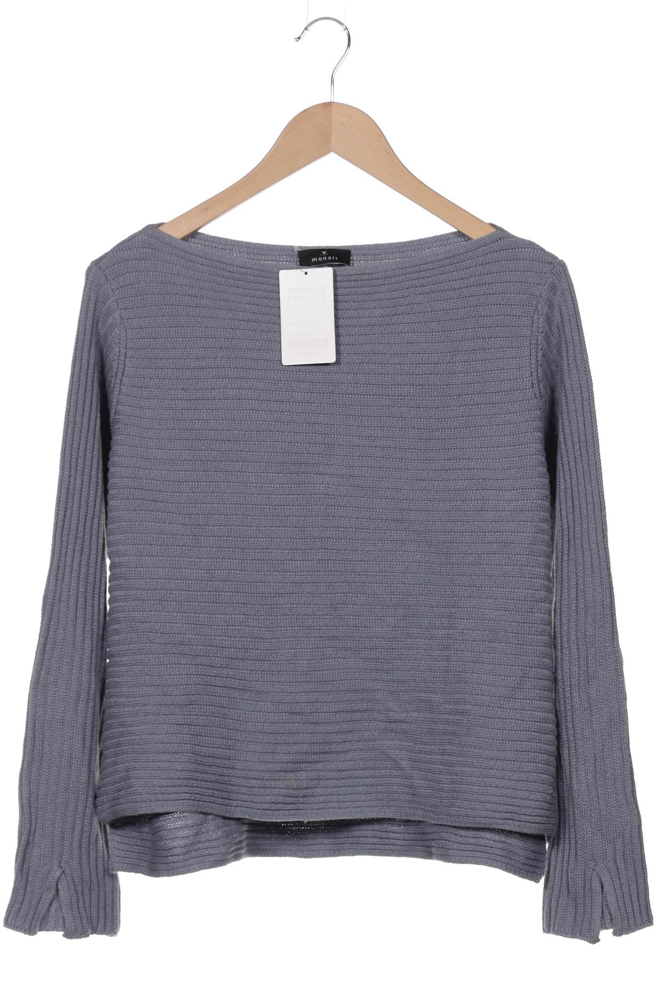 

monari Damen Pullover, grau, Gr. 38