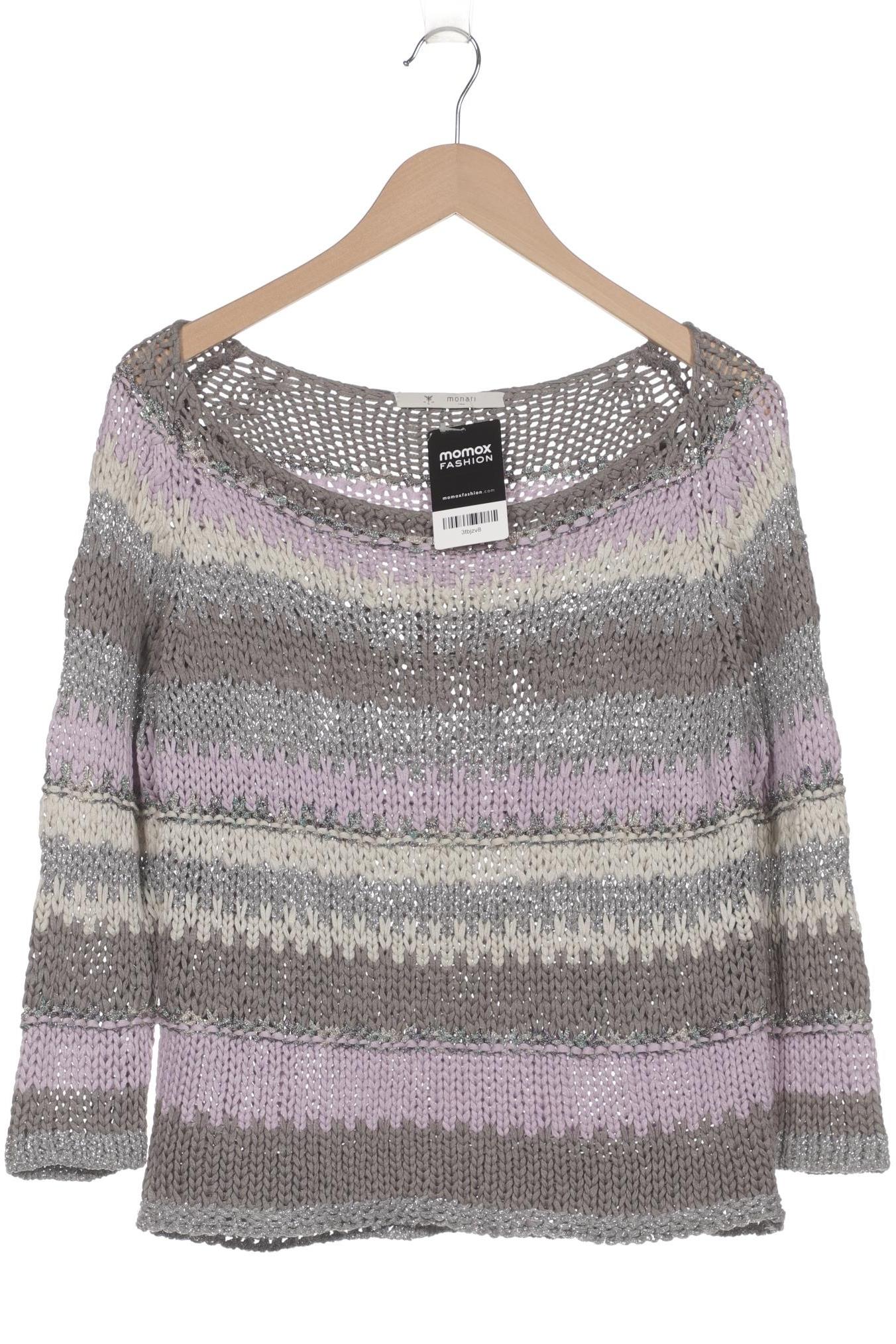 

monari Damen Pullover, grau, Gr. 38