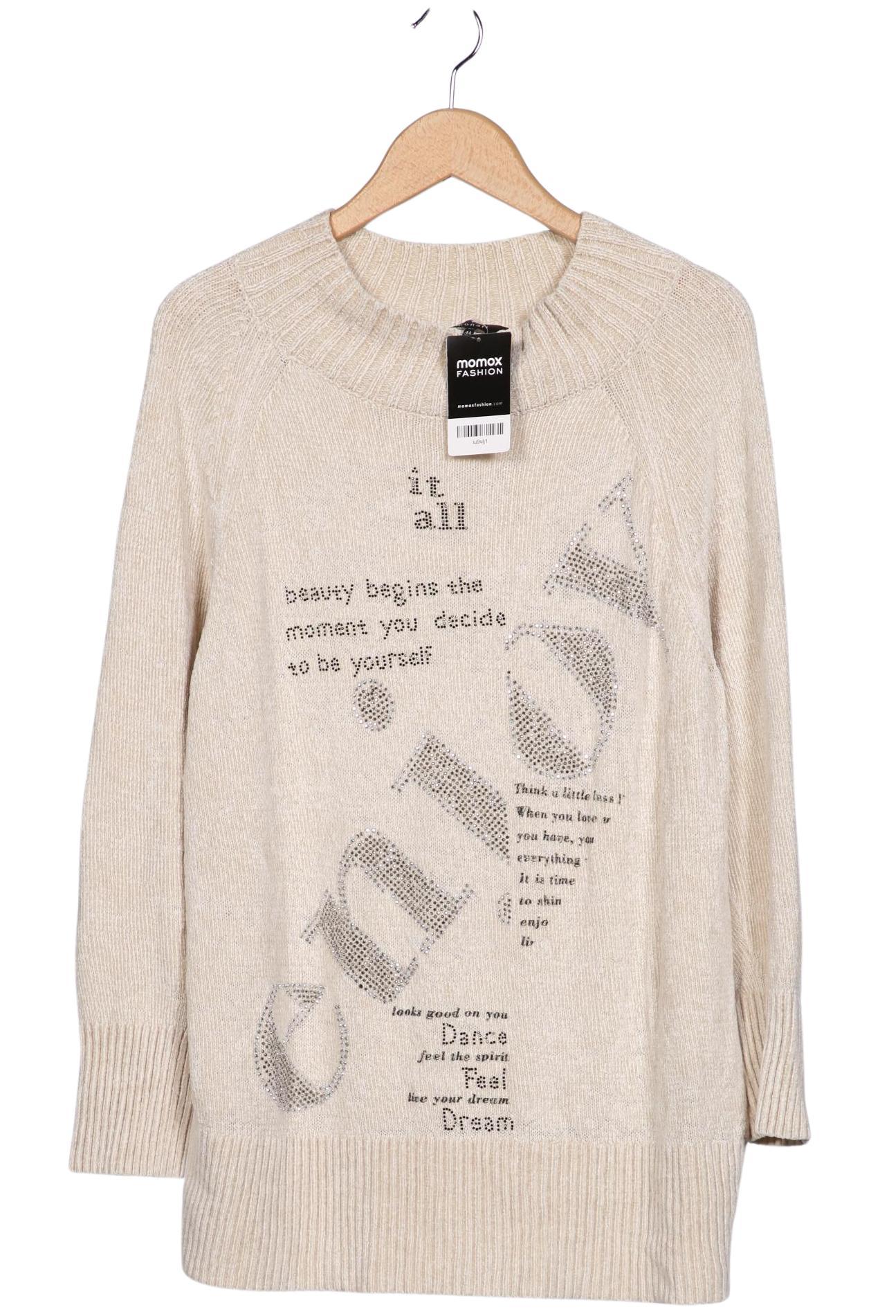 

monari Damen Pullover, beige, Gr. 44