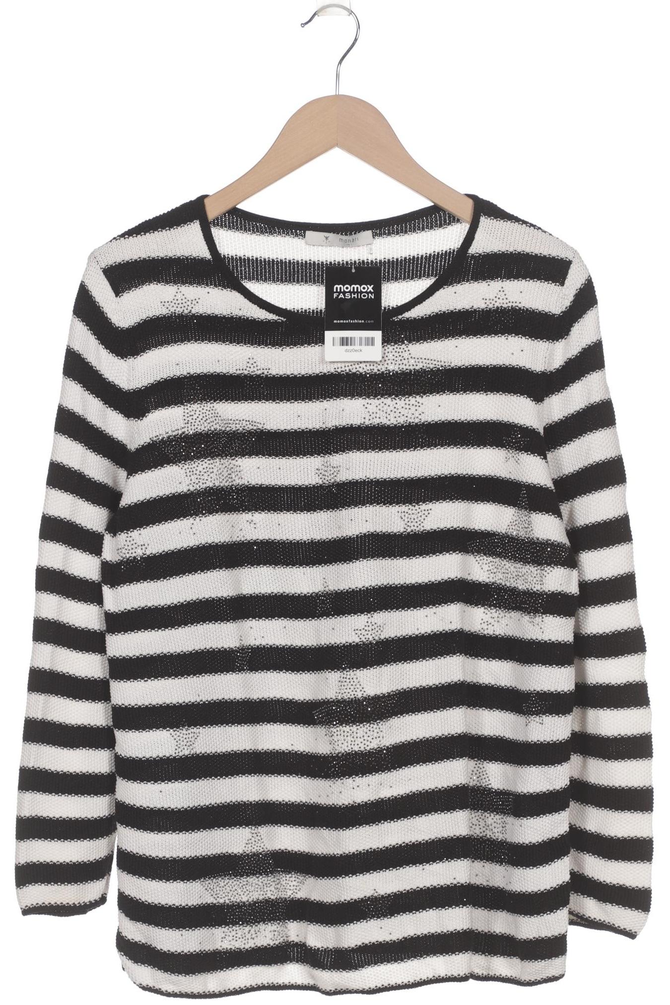 

monari Damen Pullover, schwarz, Gr. 44