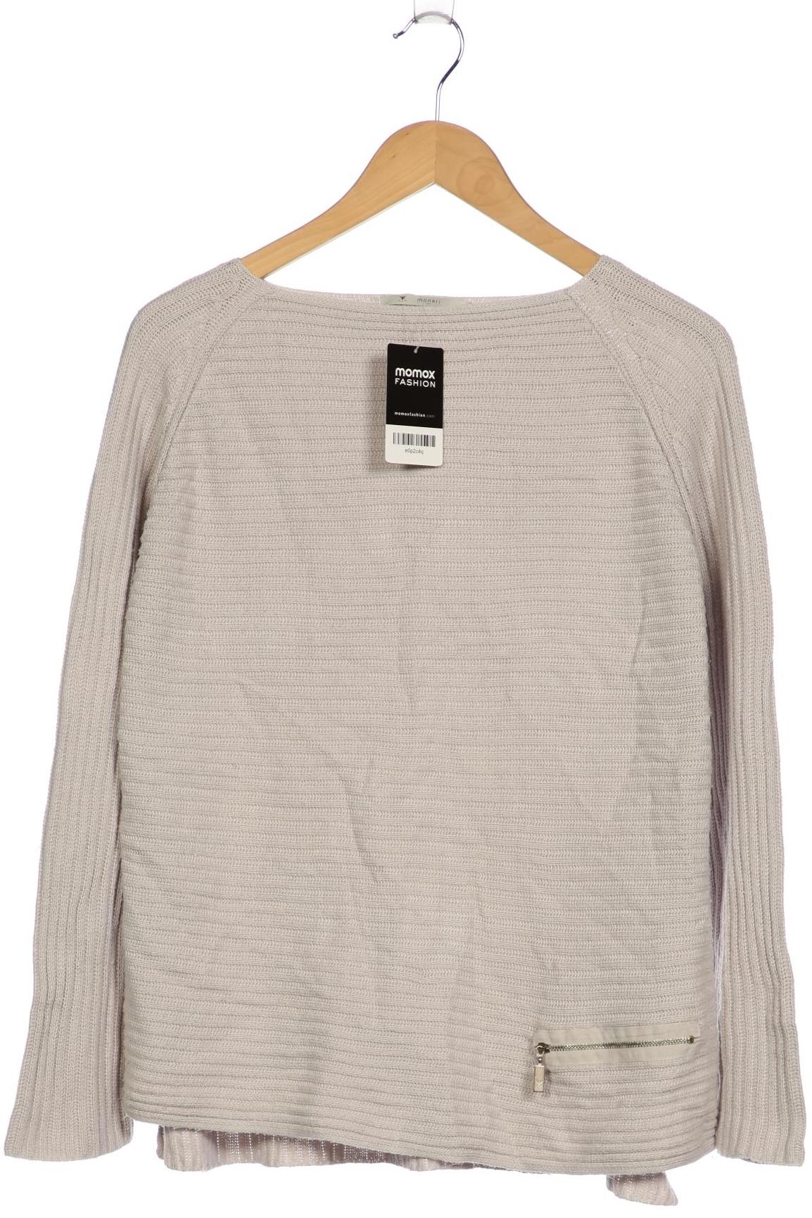 

monari Damen Pullover, grau, Gr. 48