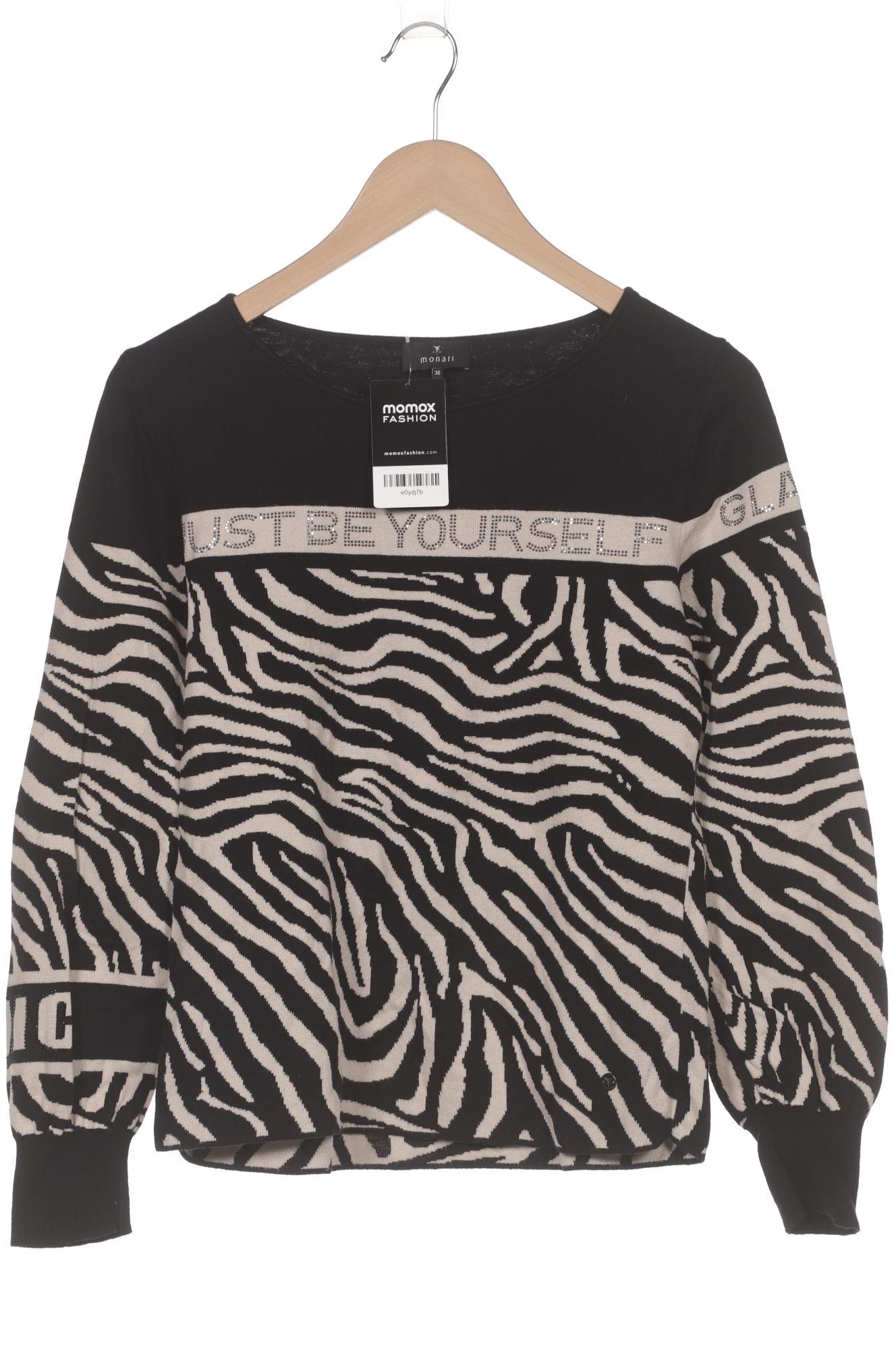 

monari Damen Pullover, schwarz, Gr. 36