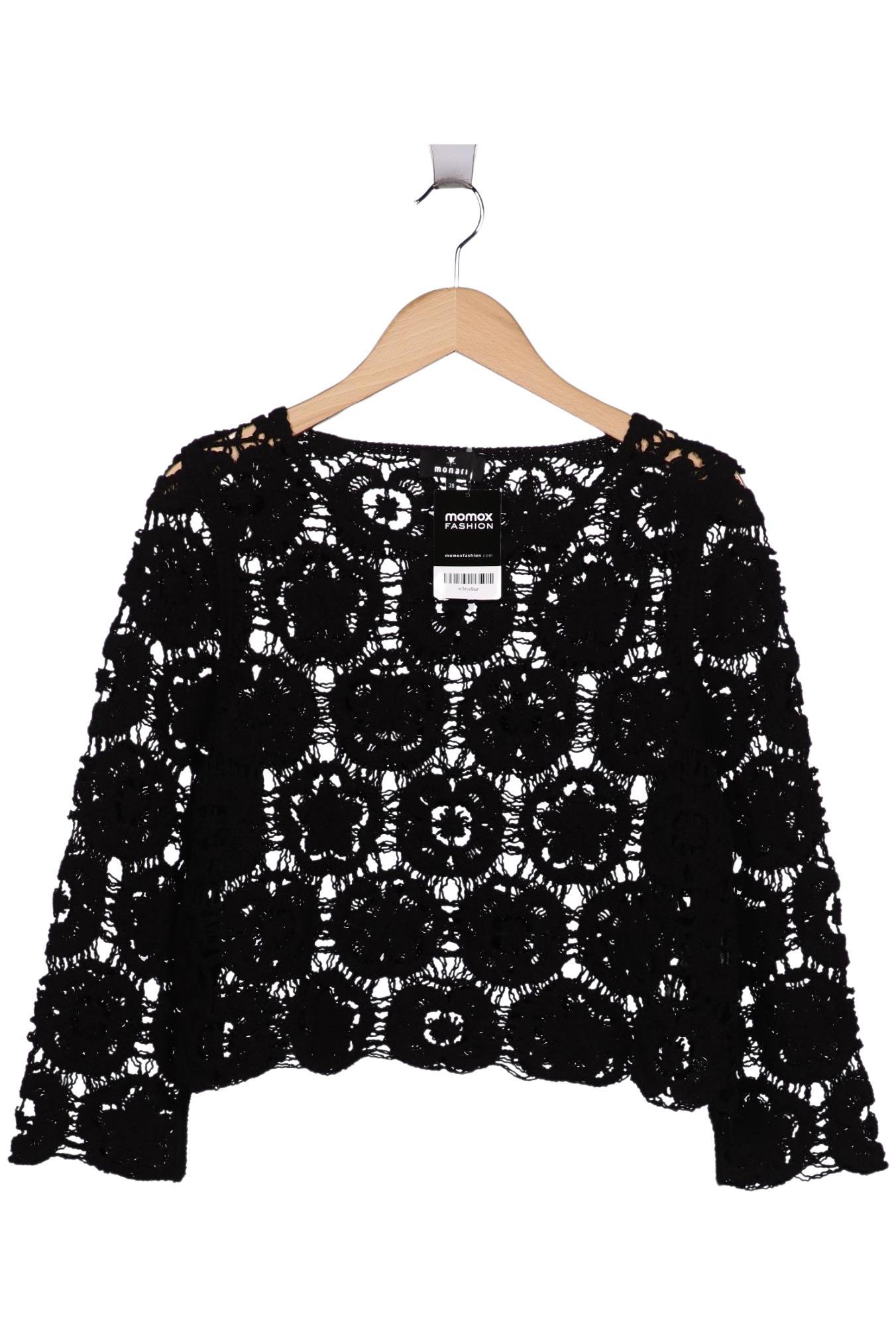 

monari Damen Pullover, schwarz, Gr. 38