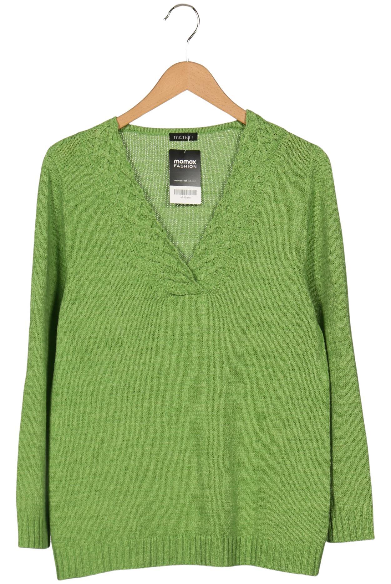 

monari Damen Pullover, grün, Gr. 46