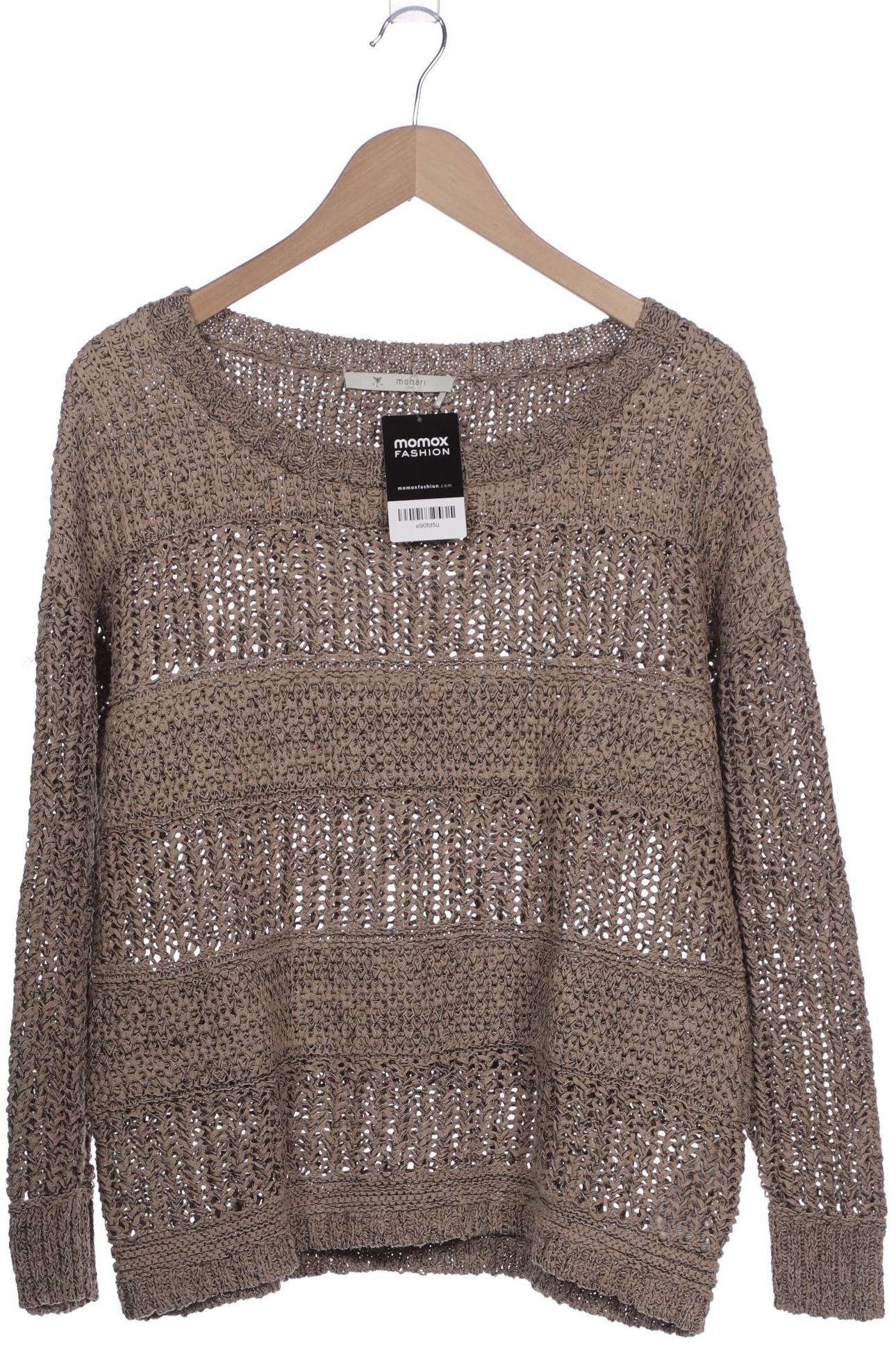 

monari Damen Pullover, beige, Gr. 40