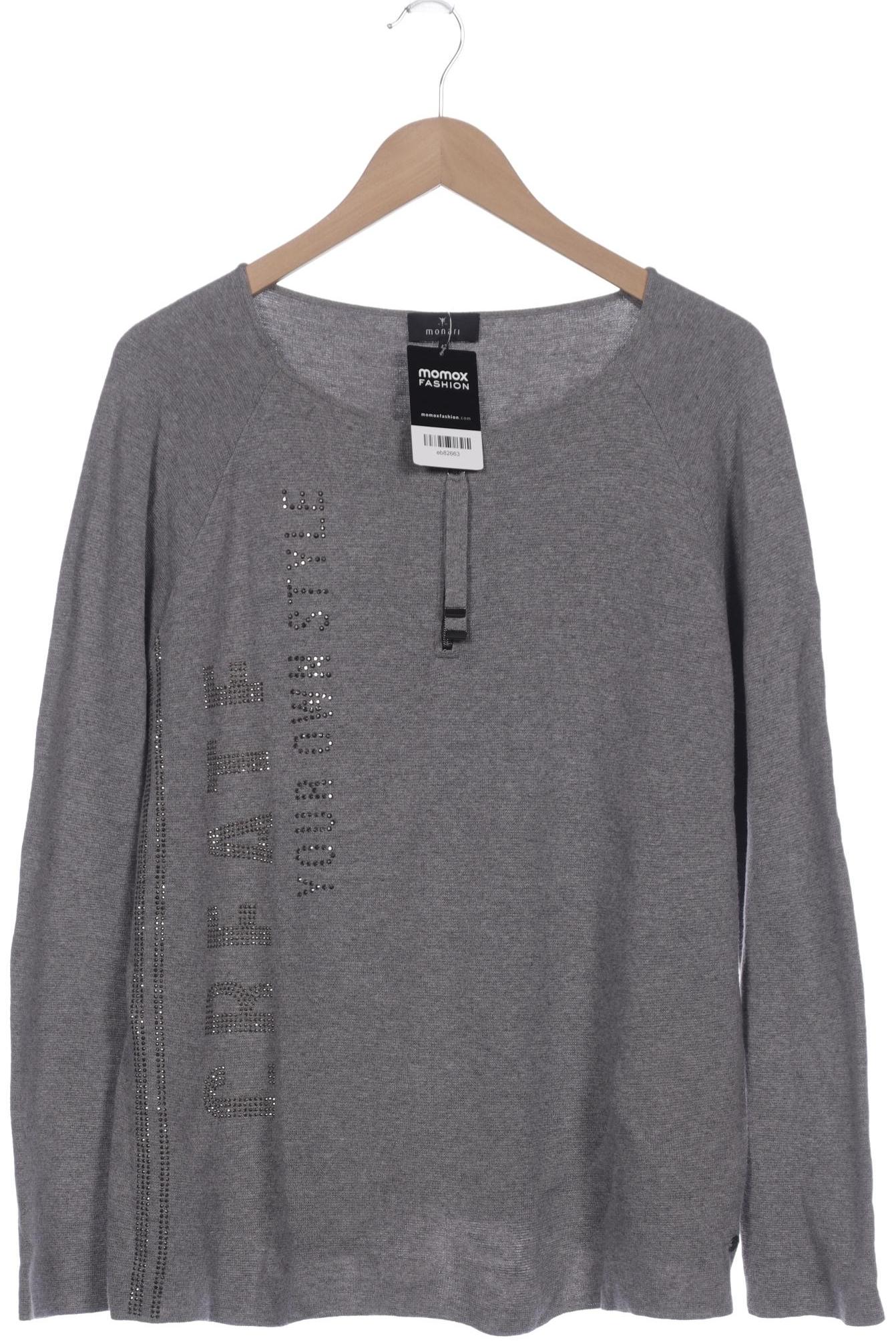 

monari Damen Pullover, grau, Gr. 42