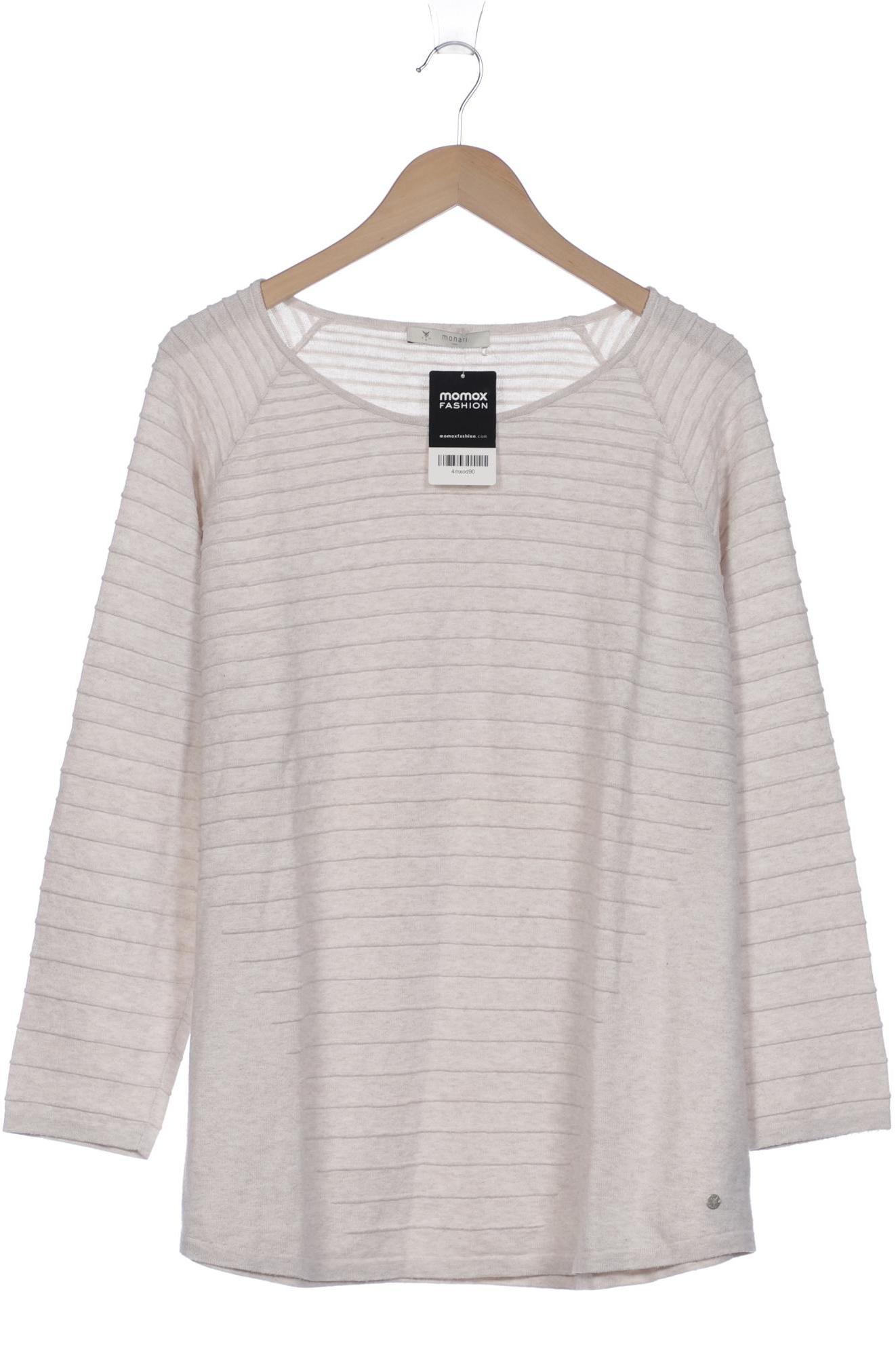 

monari Damen Pullover, cremeweiß, Gr. 46
