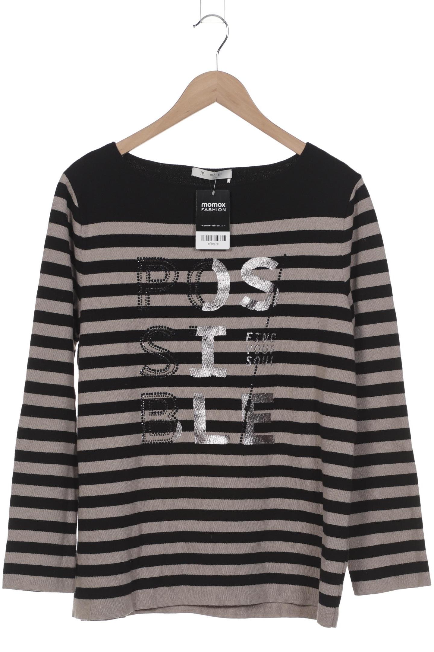 

monari Damen Pullover, schwarz, Gr. 42